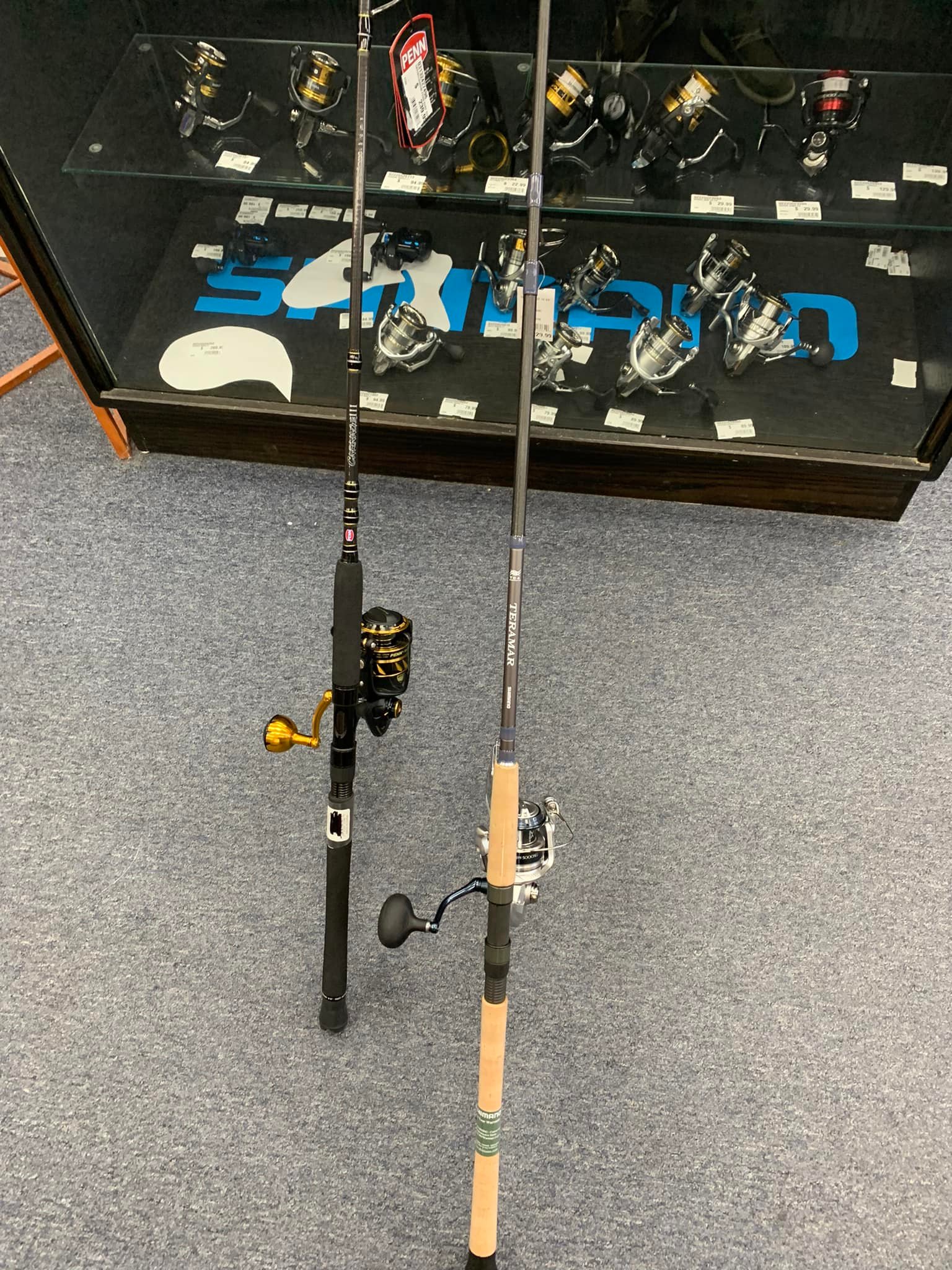 blue tackle bag with plastic zipper 100 dollers Wild Child Size:11 wt. 9'0