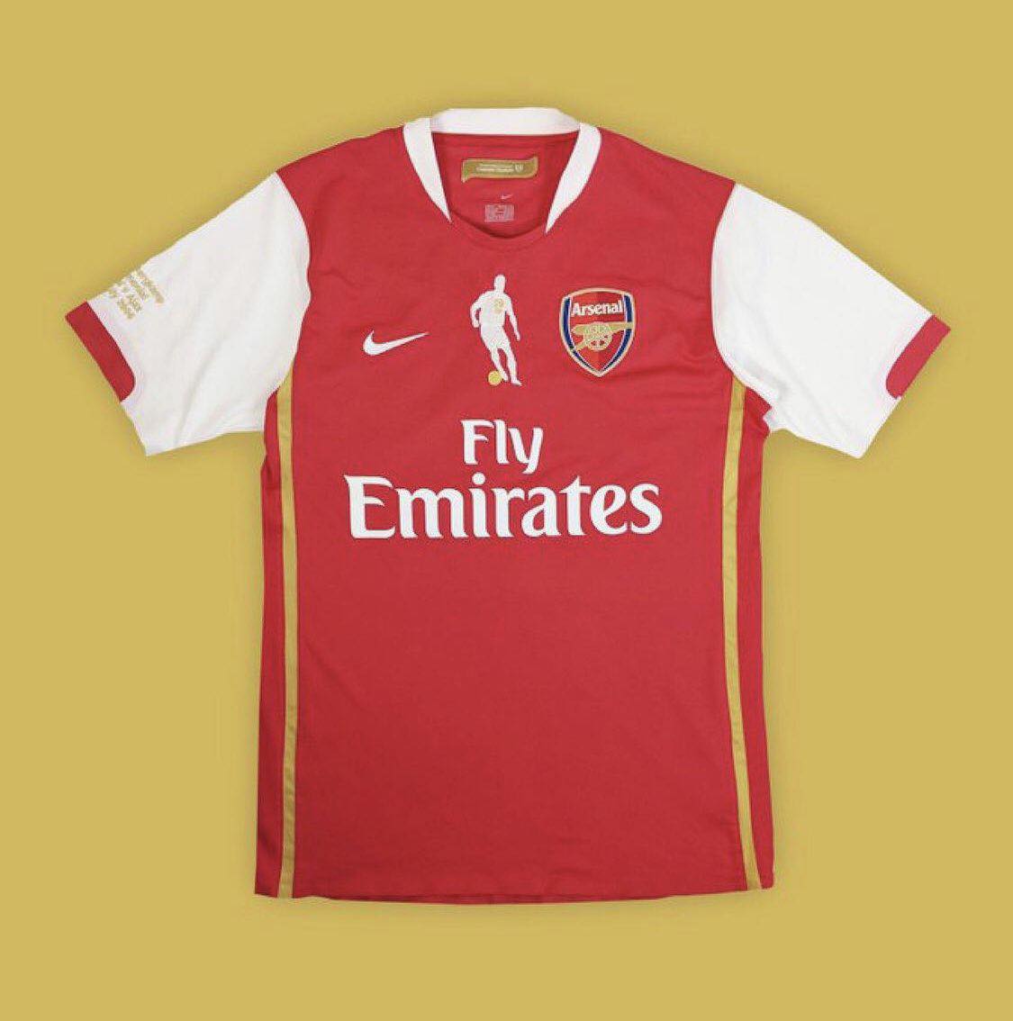 ウェア Arsenal 2006 Bergkamp Testimonial Shirt Testimonial shirts: Bergkamp, Arsenal 2006 Dennis Bergkamp's