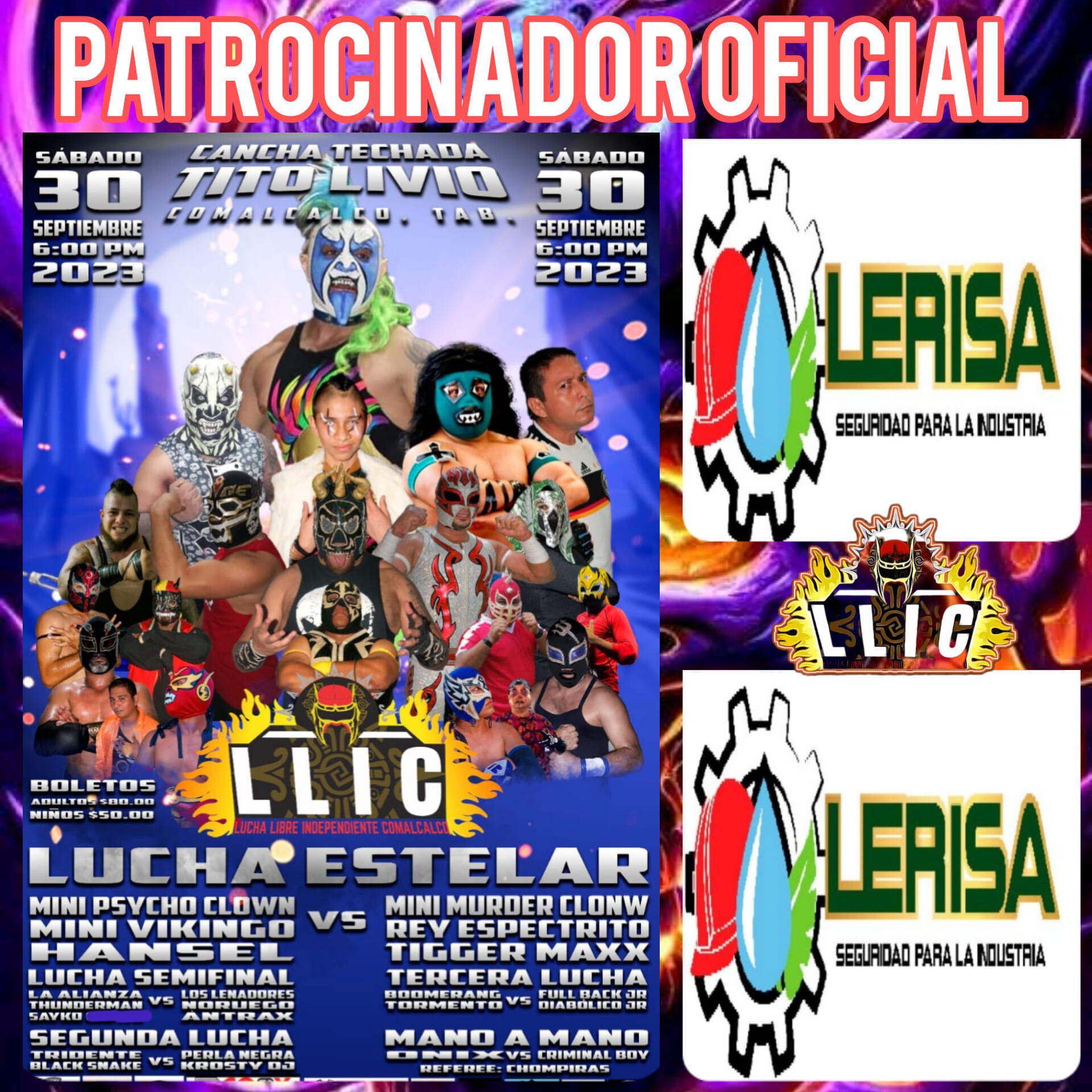 ‼️ Nuestro... - Lucha Libre Independiente Comalcalco LLIC | Facebook