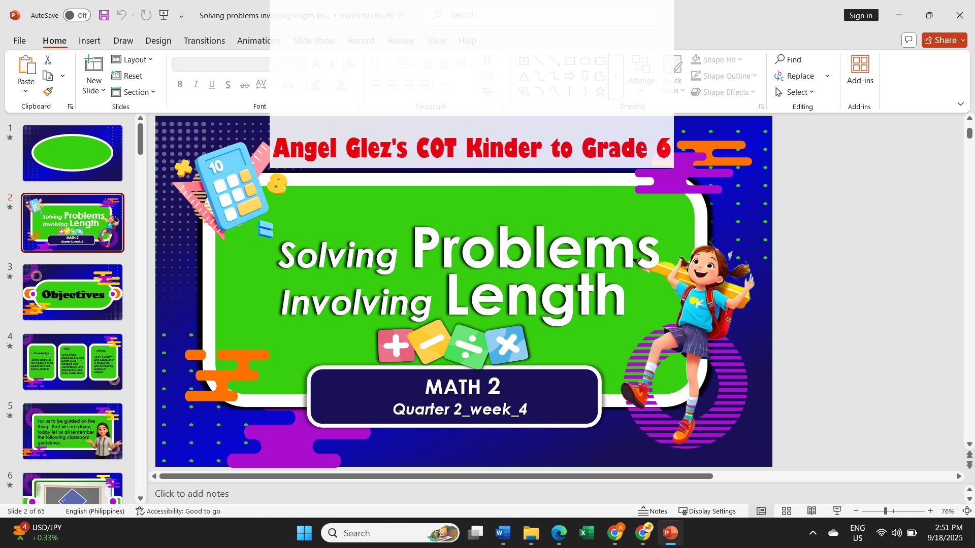 MATH 2 Q2 WEEK 4... - Angel Glez's COT kinder to Grade 6 | Facebook