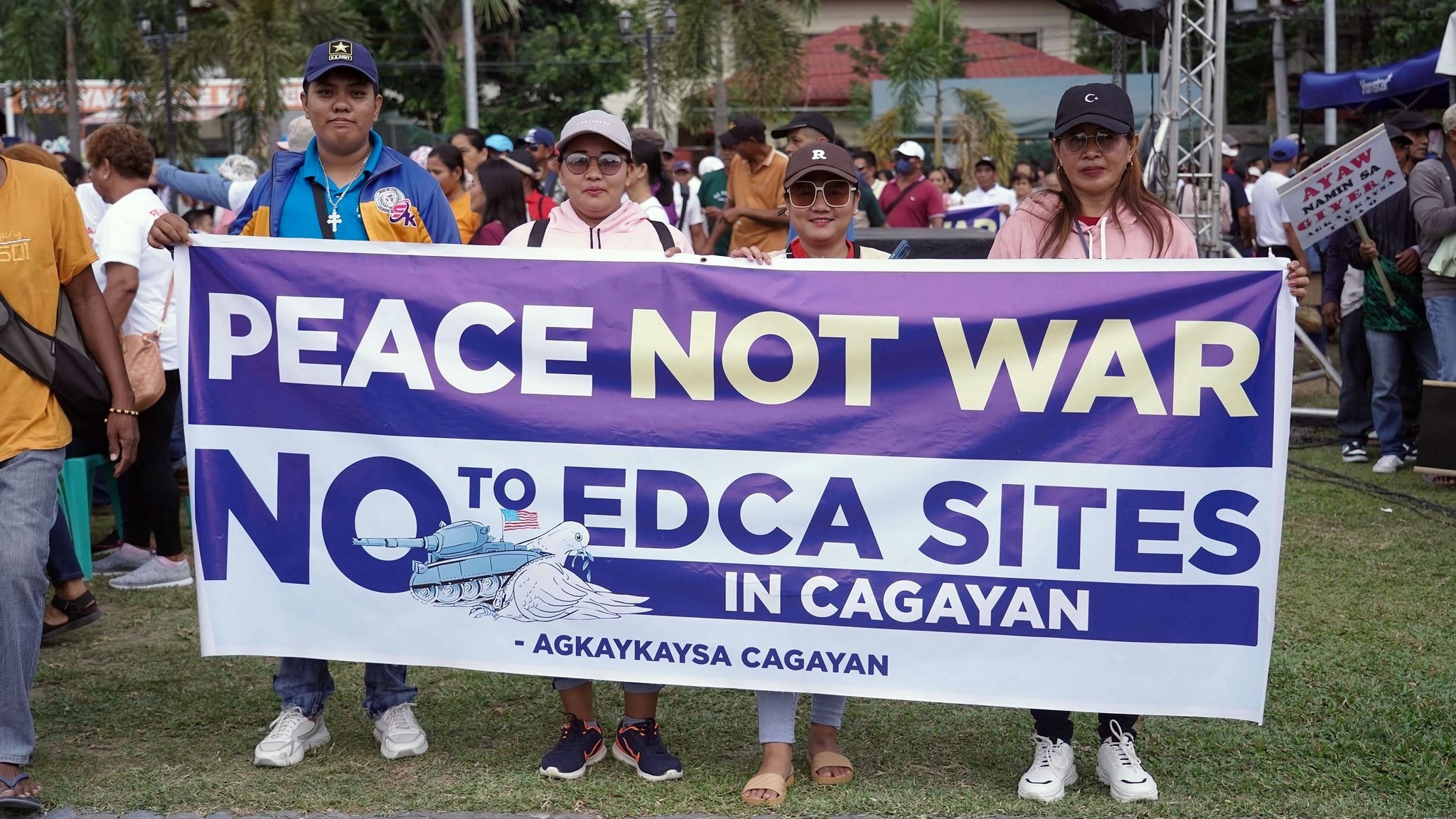 The rhk111 - Pictures of the Anti-EDCA Rally held in Cagayan recently ...