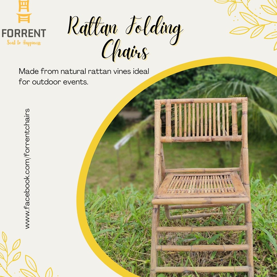 Forrent - Here's our lovingly crafted Rattan Folding Chairs will ...