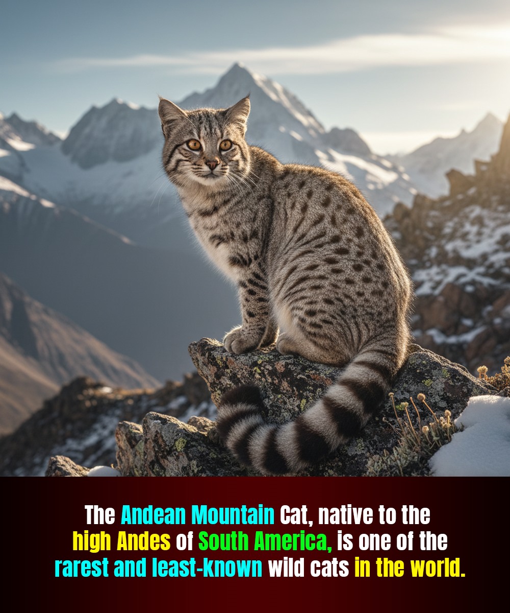 Wild lifey - The Rare Andean Mountain Cat The *Andean... | Facebook
