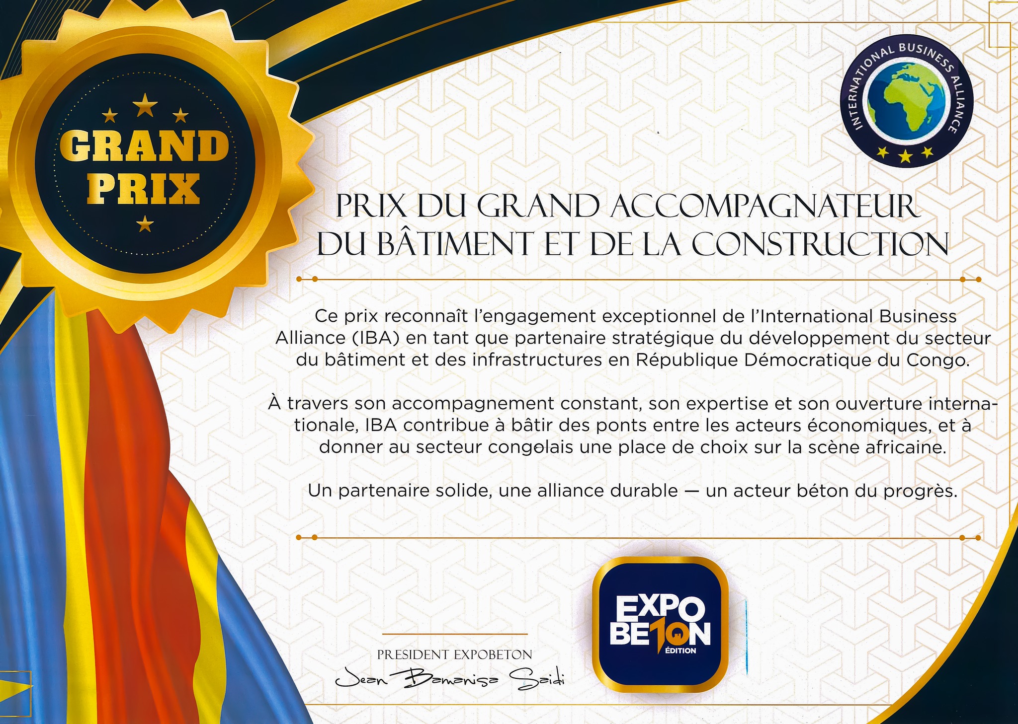 INTERNATIONAL BUSINESS ALLIANCE | Gombe