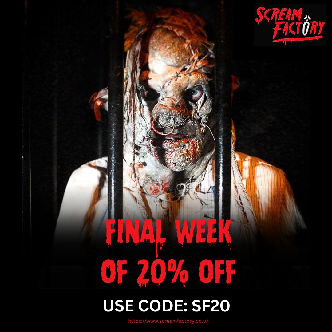 Scream Factory - 🚨FINAL WEEK TO GET 20% OFF ALL TICKETS! 🚨... | Facebook