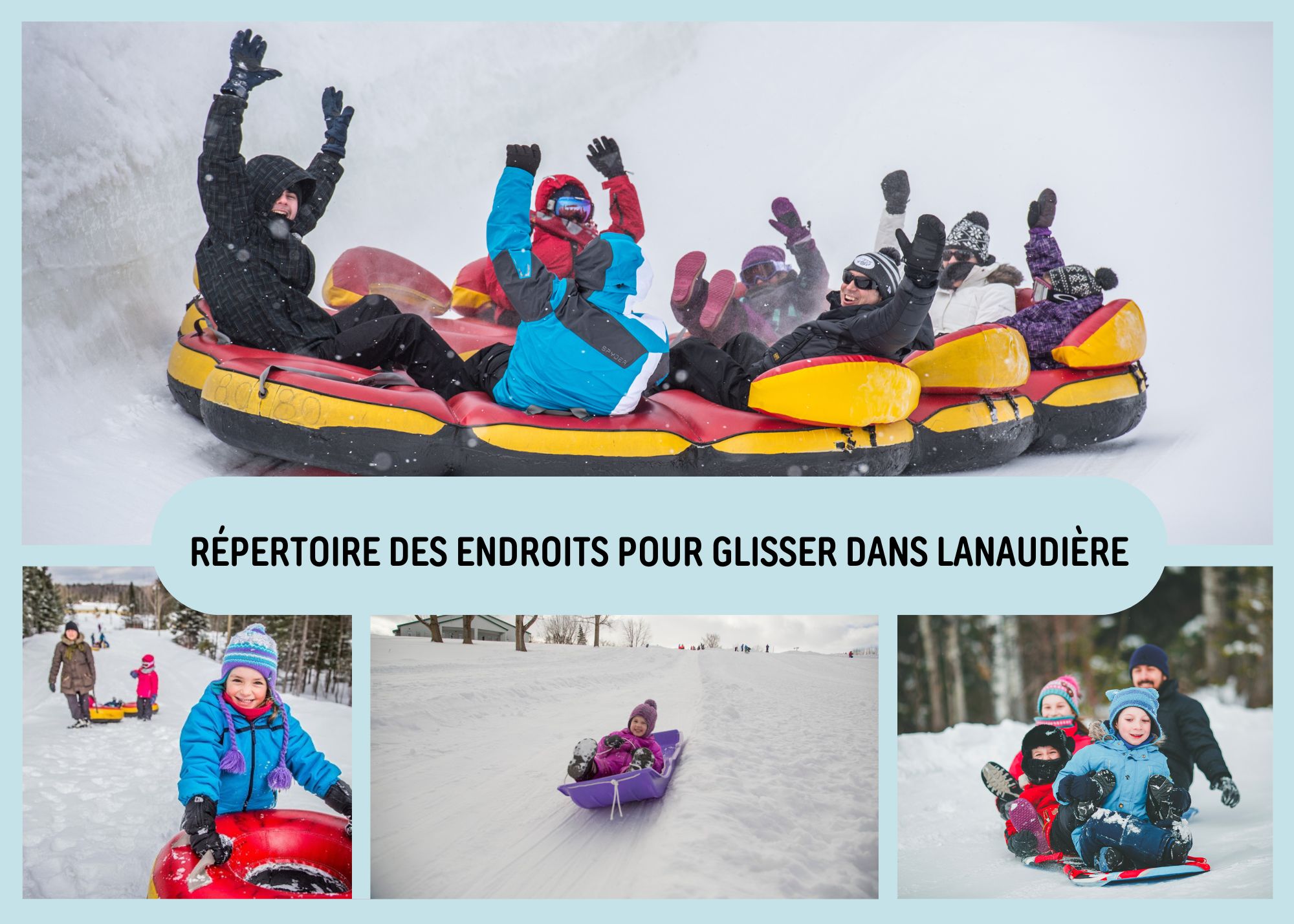 Quoi de mieux que de dévaler les... - Tourisme Lanaudière