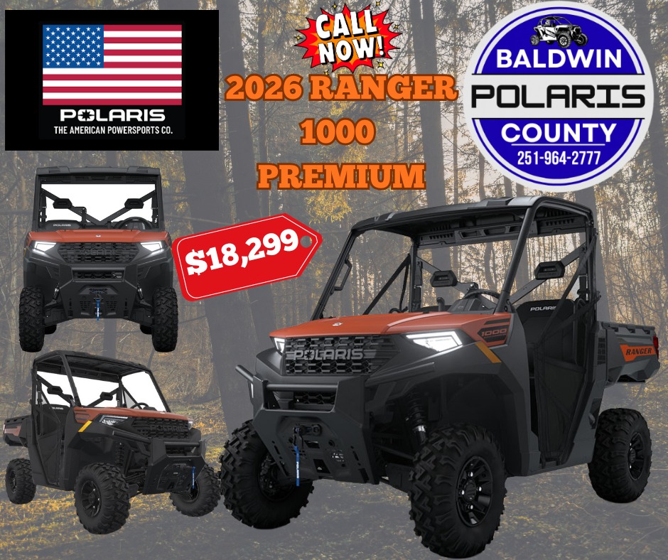 Baldwin - 🔥 The 2026 Polaris Ranger 1000 Premium in Rover Rust is built ...