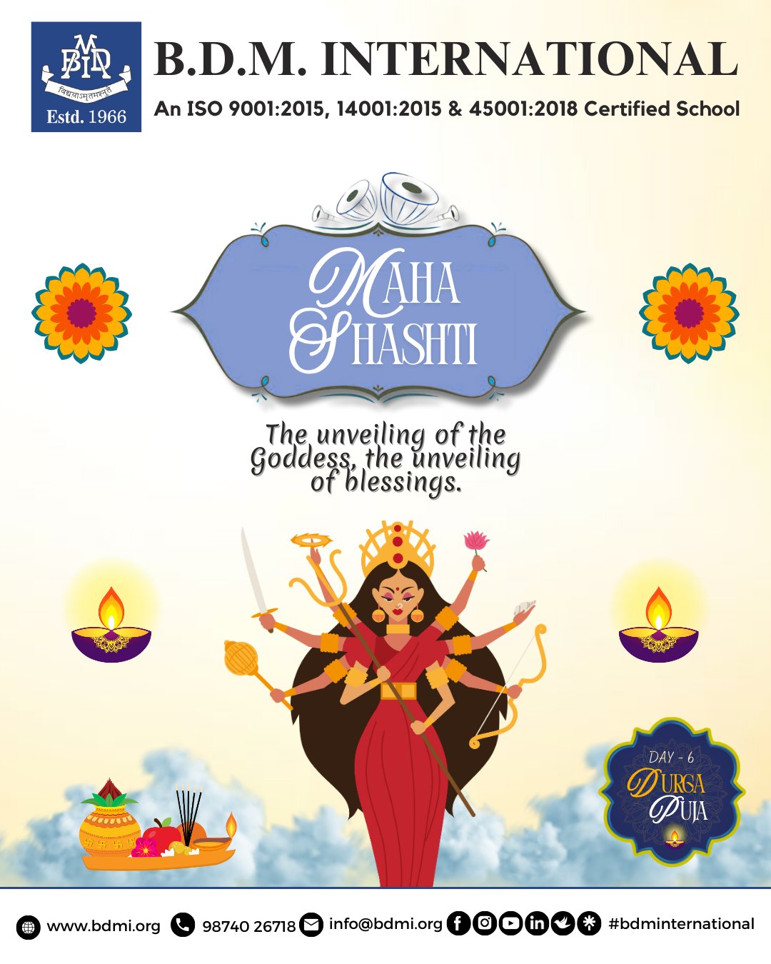 BDMI wishes everyone a blessed Maha... - BDM International | Facebook