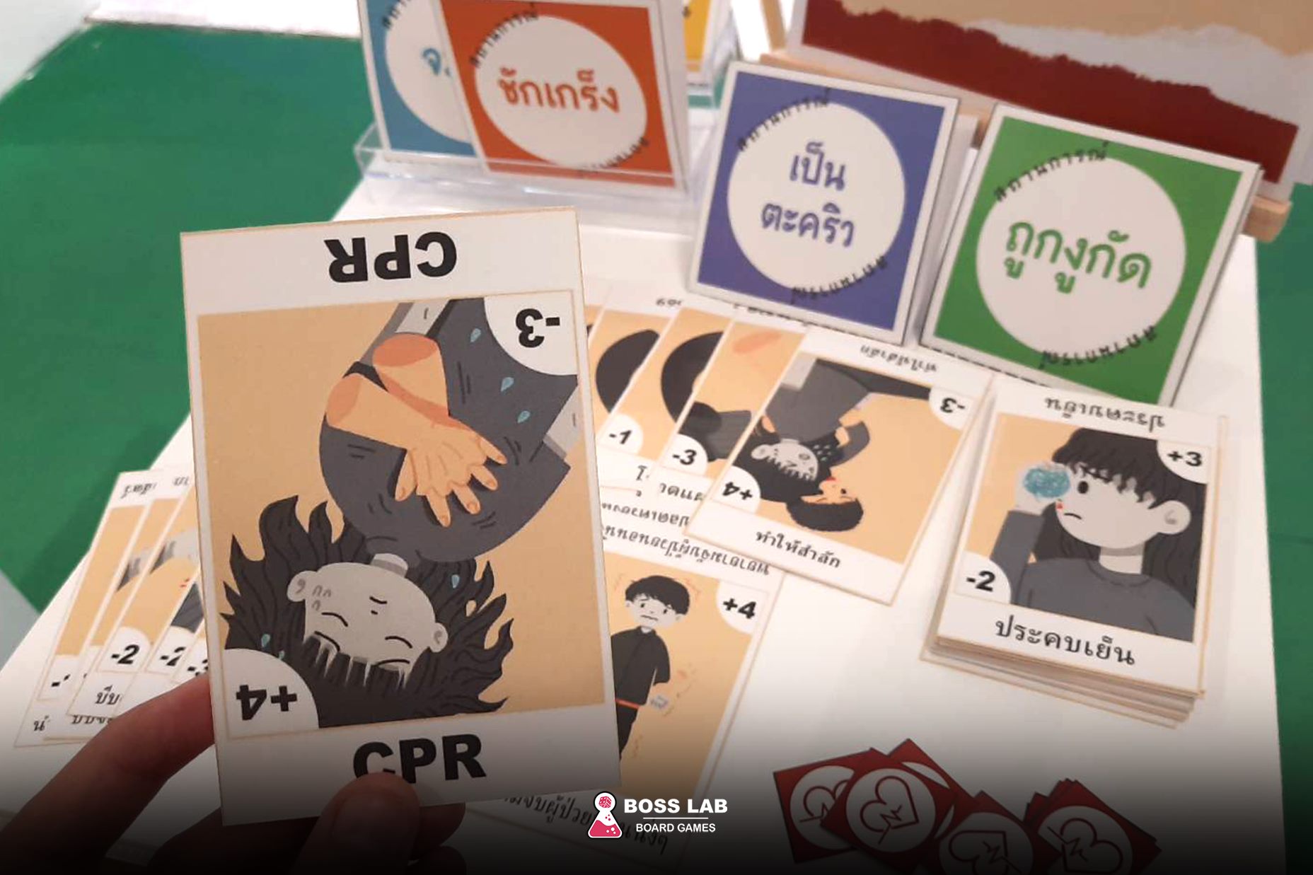 วันอาทิตย์ท... - Boss Lab Board Game - วิทยากรบอร์ดเกมการศึกษา