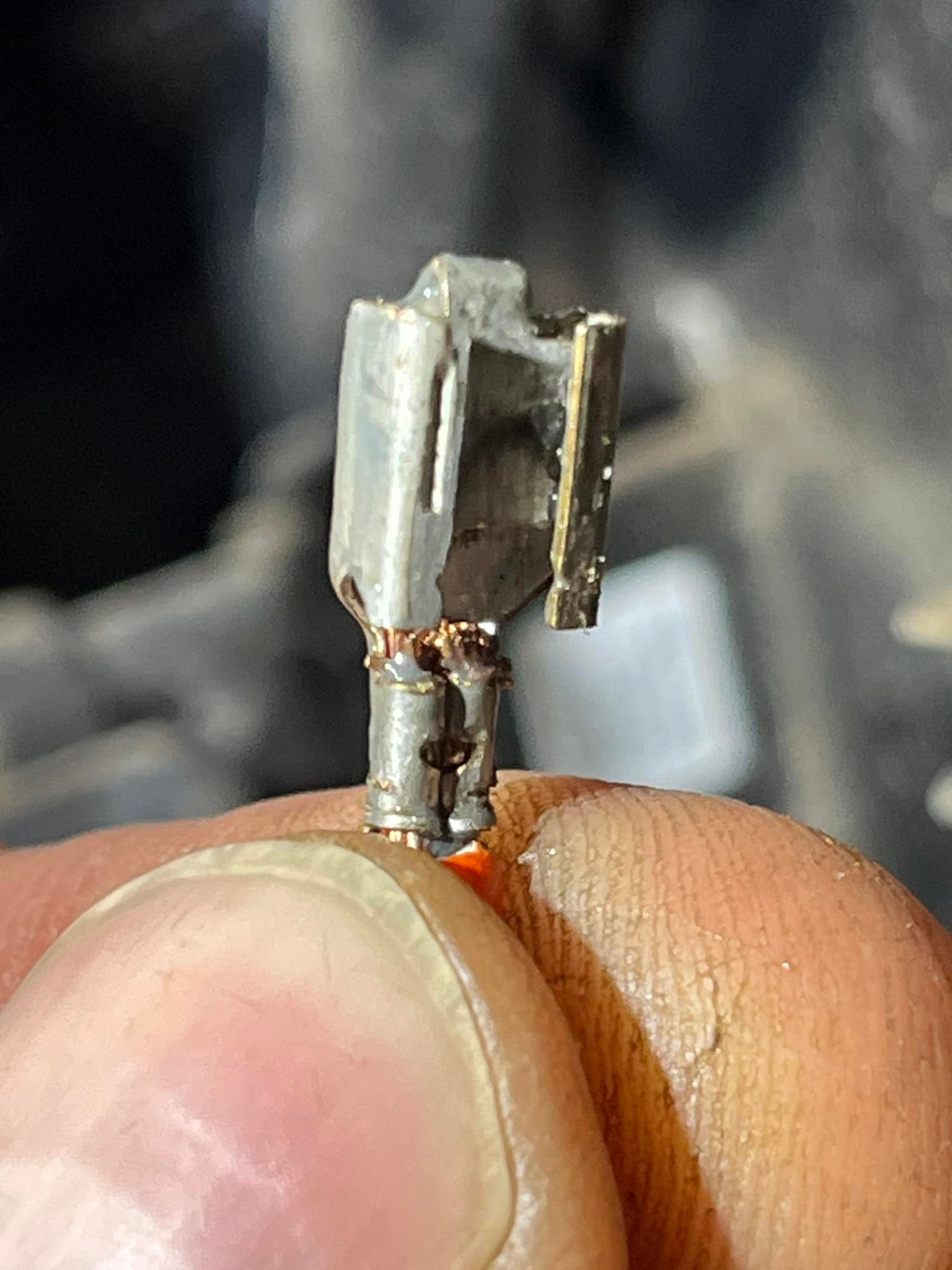What type of wire terminal is used on a Packard 630 series multi