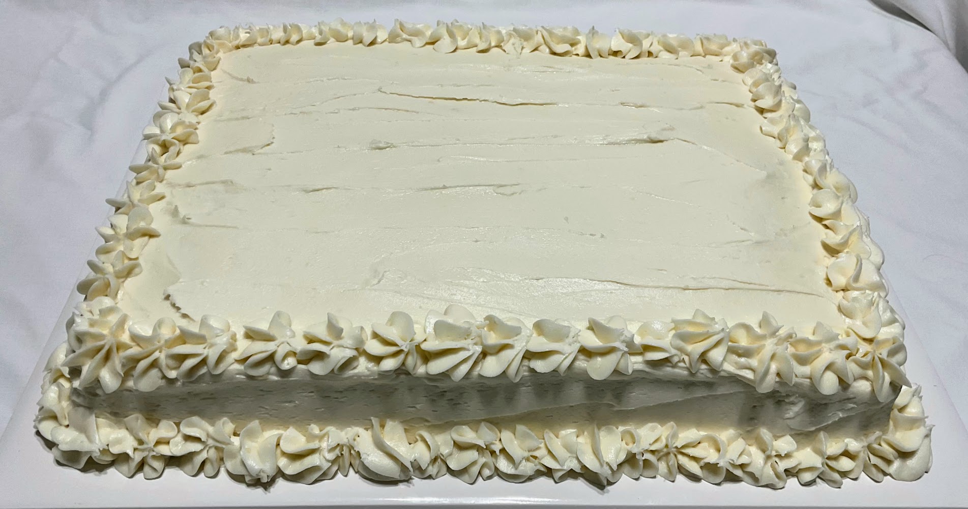 Patsy's - Carrot Cake with Cream Cheese Icing and Star Border (50 ...