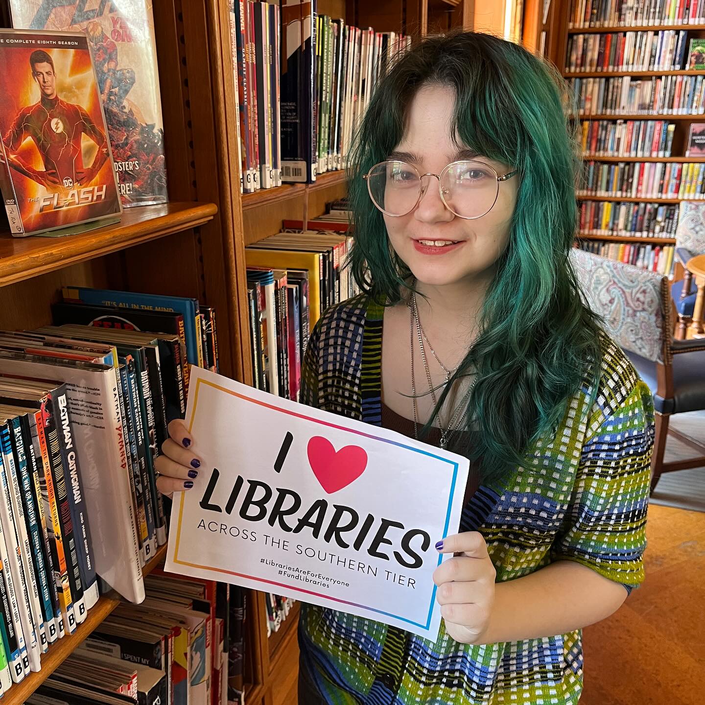 David - “I love libraries because they are multifaceted pillars of ...