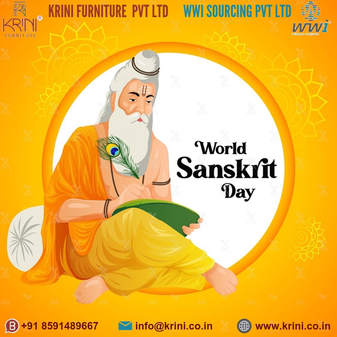 Happy World Sanskrit Day 📝 #Sanskrit #WorldSanskritDay #wallbed #krini ...