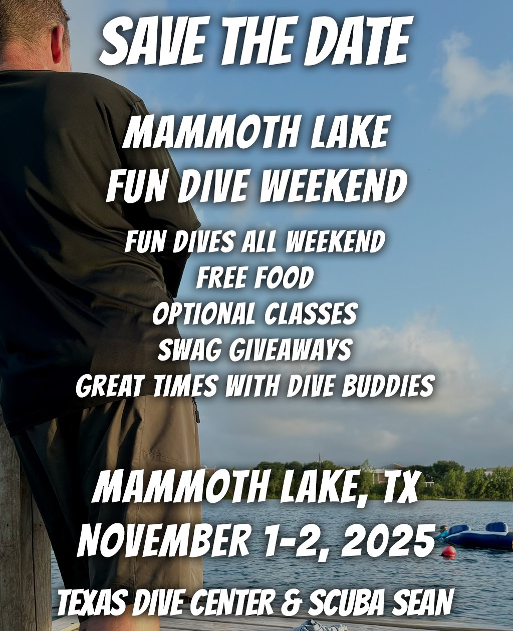 Scuba Sean - 🤿 Save the Date: Mammoth Lake Fun Dive... | Facebook