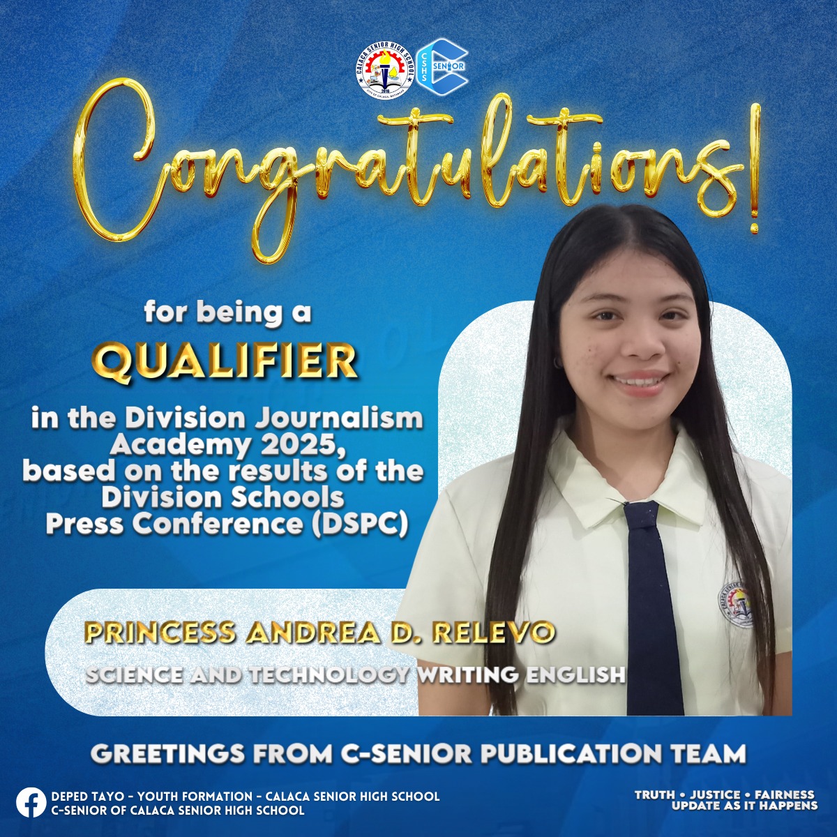 C-Senior of Calaca... - C-Senior of Calaca Senior High School