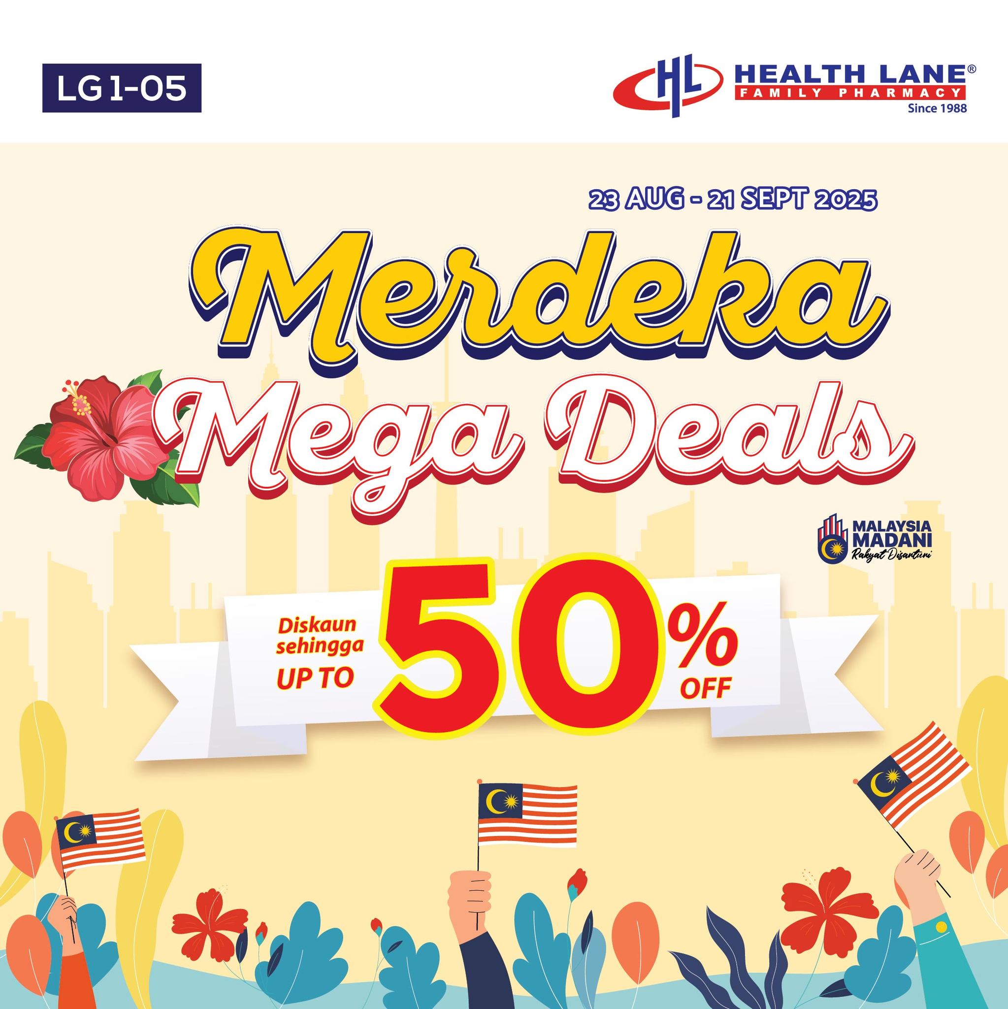 LaLaport - MERDEKA MEGA DEALS ARE HERE! From 23 August - 21 September ...