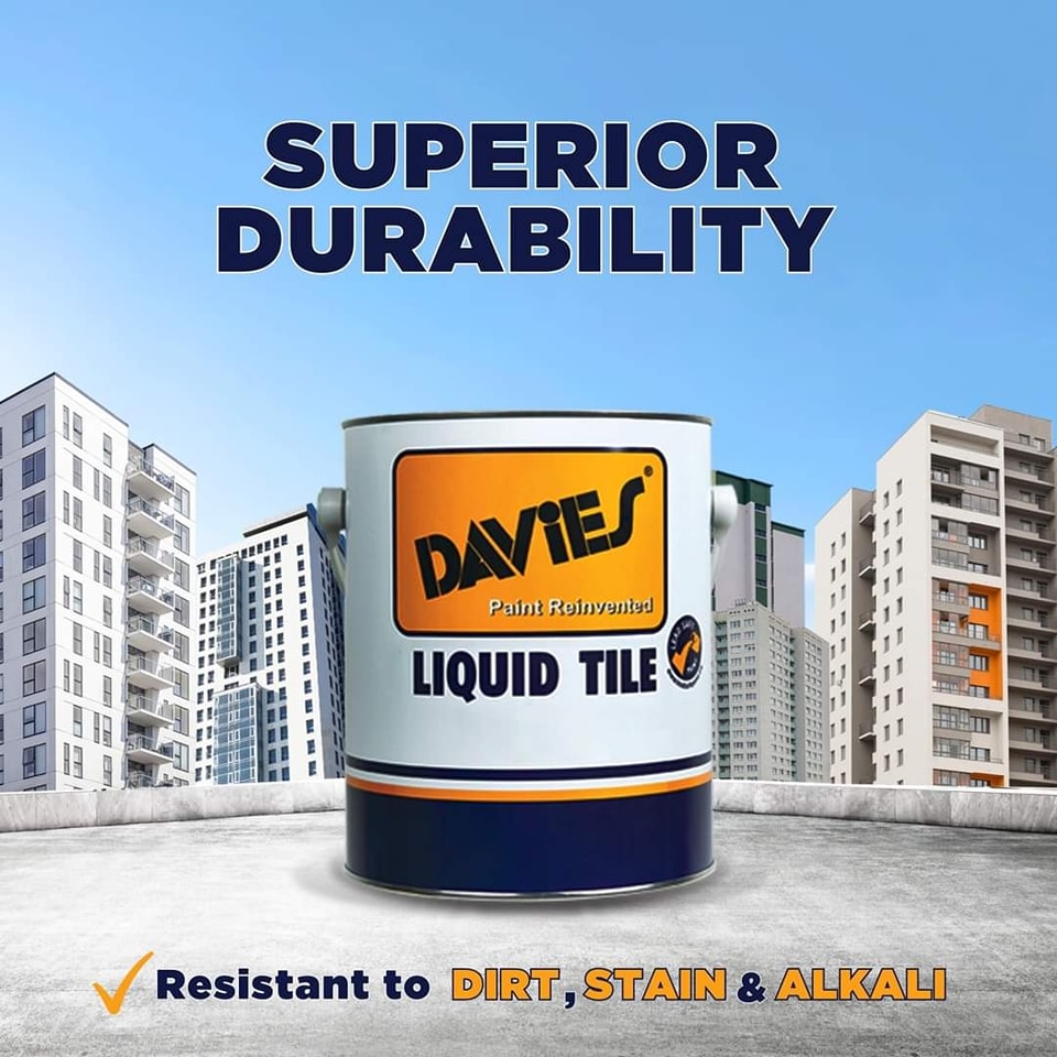 Sa DAVIES LIQUID TILE, you may never... - Prima Enterprises