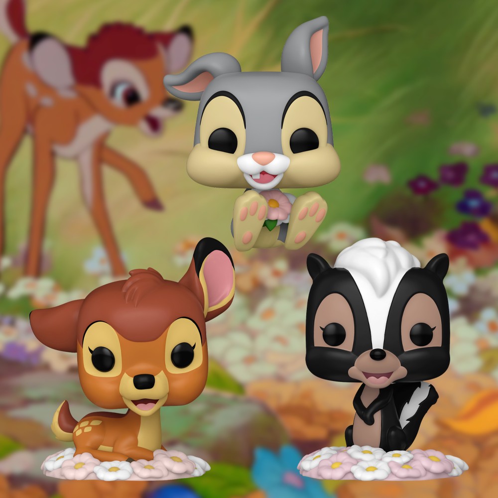 Funko Pop! Disney Classics - Bambi (With Butterfly) 2022 Summer Convention Le