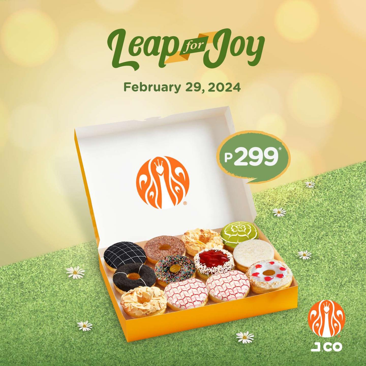 J.CO - 1 more day = 1 more treat! 🍩 Here’s a leap year treat to make ...