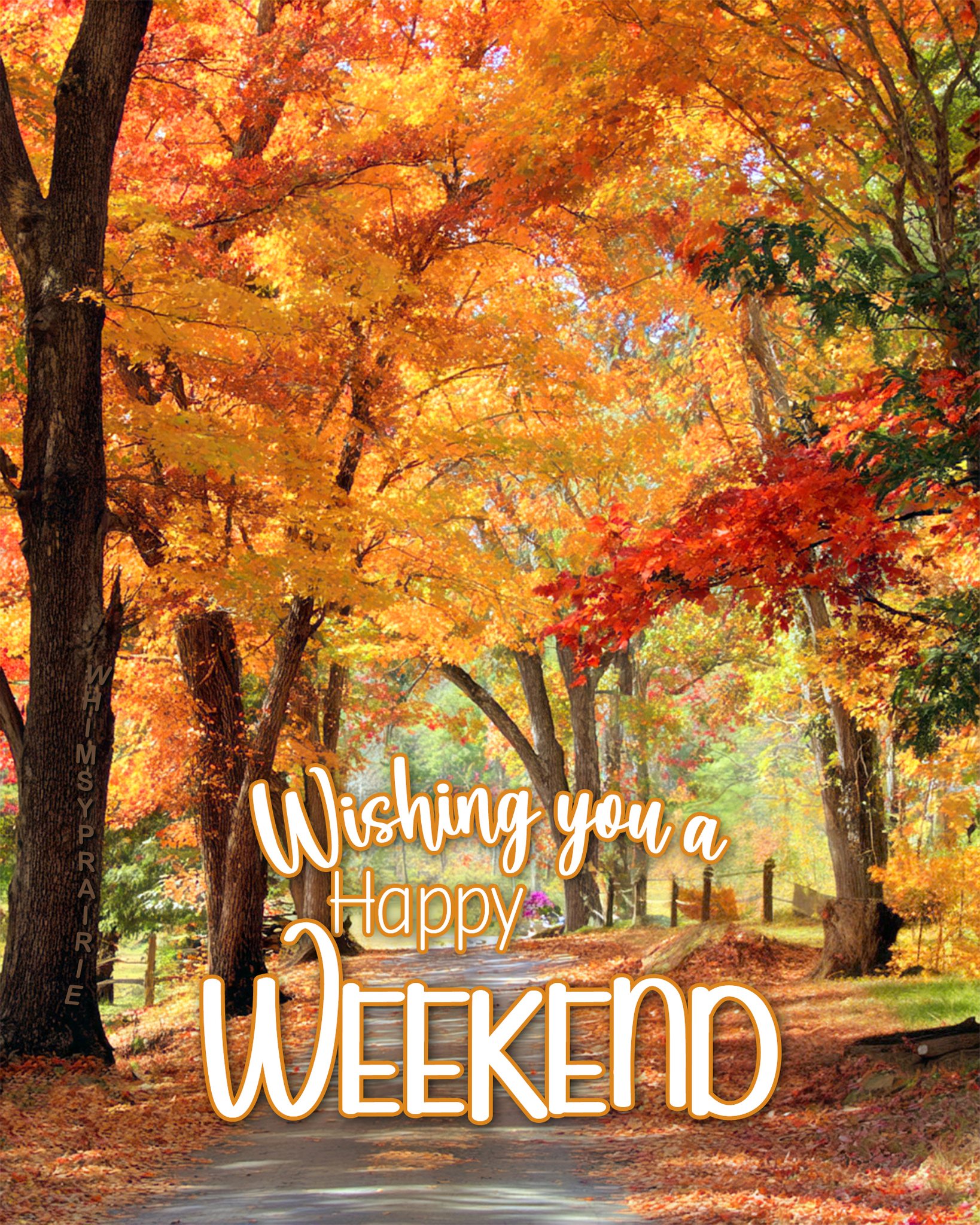 Whimsy - Have a restful weekend filled with peace and love. And, if you ...