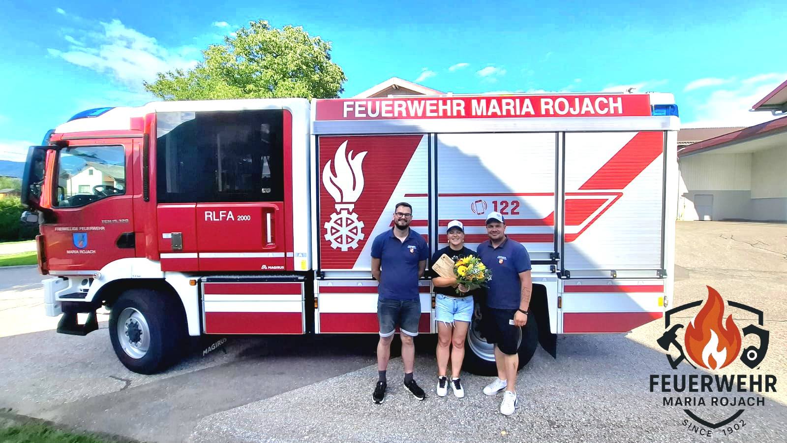Feuerwehr Maria Rojach - Letzte Woche durften wir unserem Kameraden ...