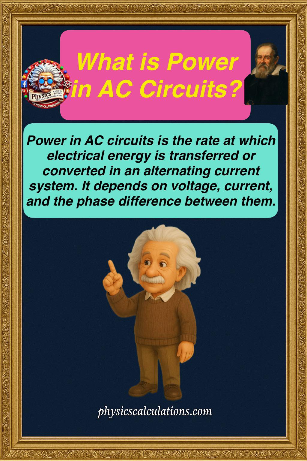 What is Power in AC Circuits?... - Physicscalculations | Facebook