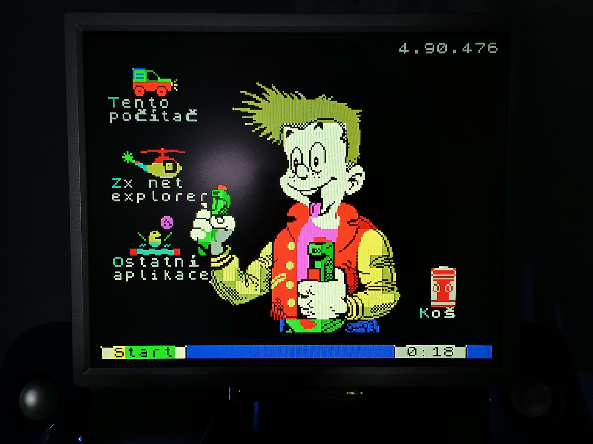 ZX Spectrum OS images and memory usage