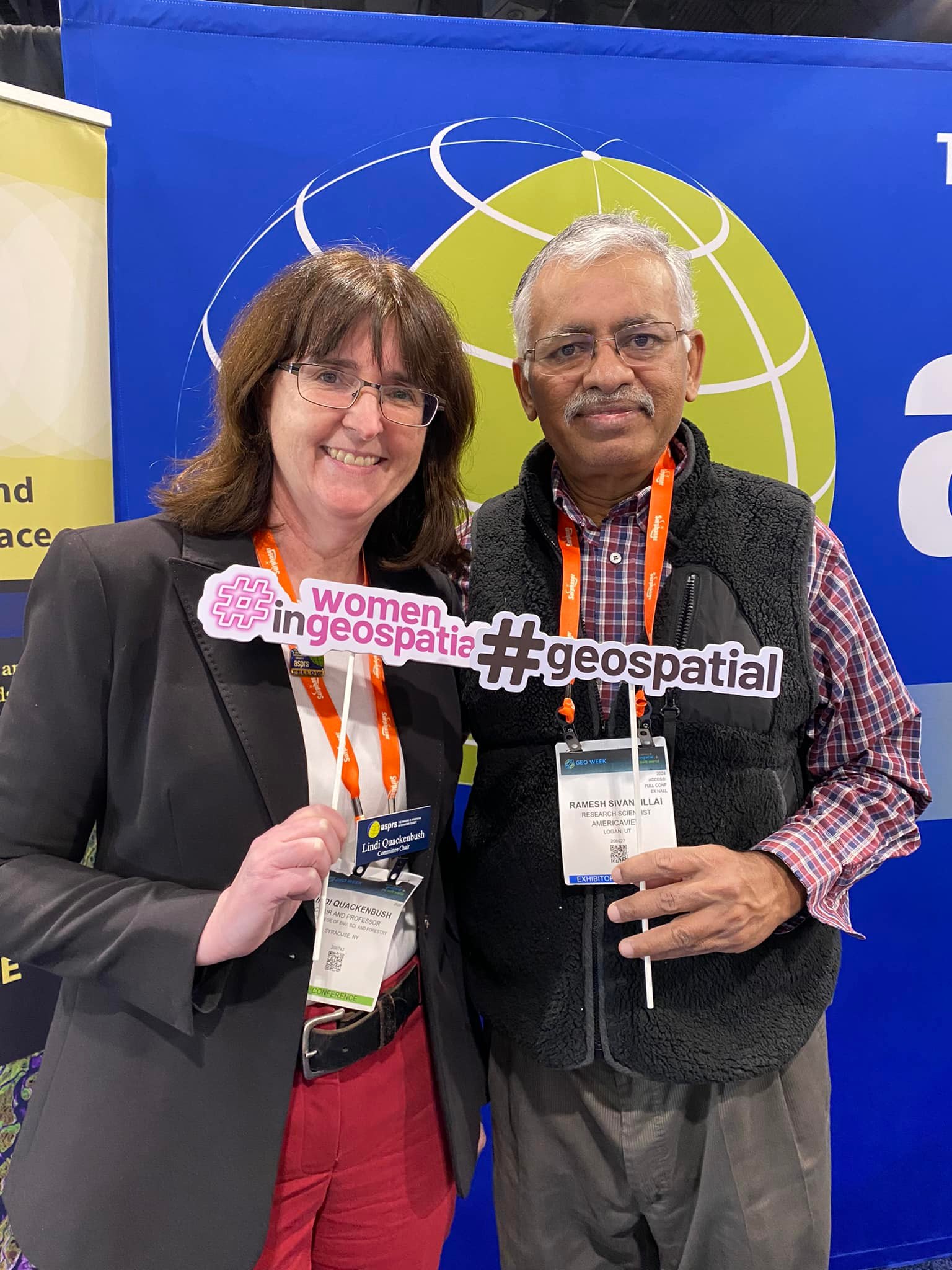 Day 2 at Geo Week 2024! It was so great to see our fellow geospatial ...