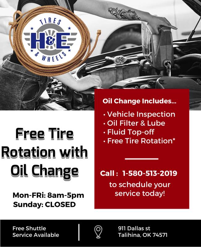 H&E Tires Talihina has full... - H&E Tires Rodeo and Ranch | Facebook