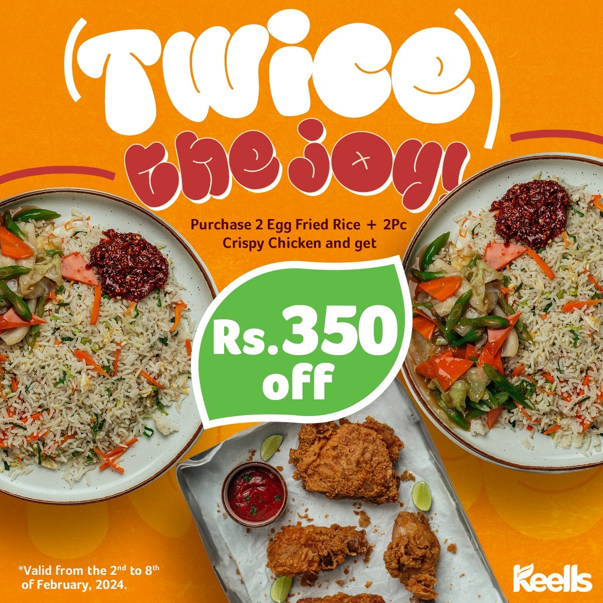 Keells - Double the joy with our exclusive offer! 🍗...