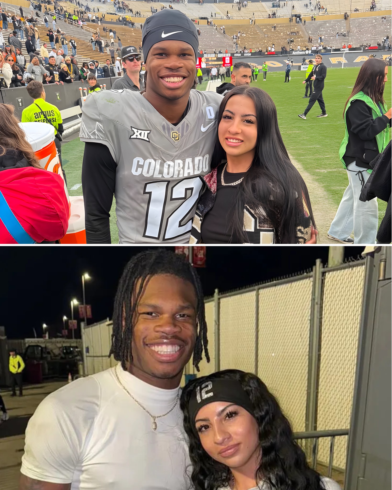 Videos - Travis Hunter’s wife Leanna Lenee thanks Angel Reese for ...