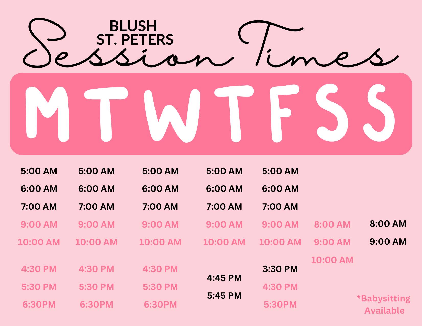 Ready to Sweat on Your... - BLUSH Boot Camp St. Peters, MO | Facebook