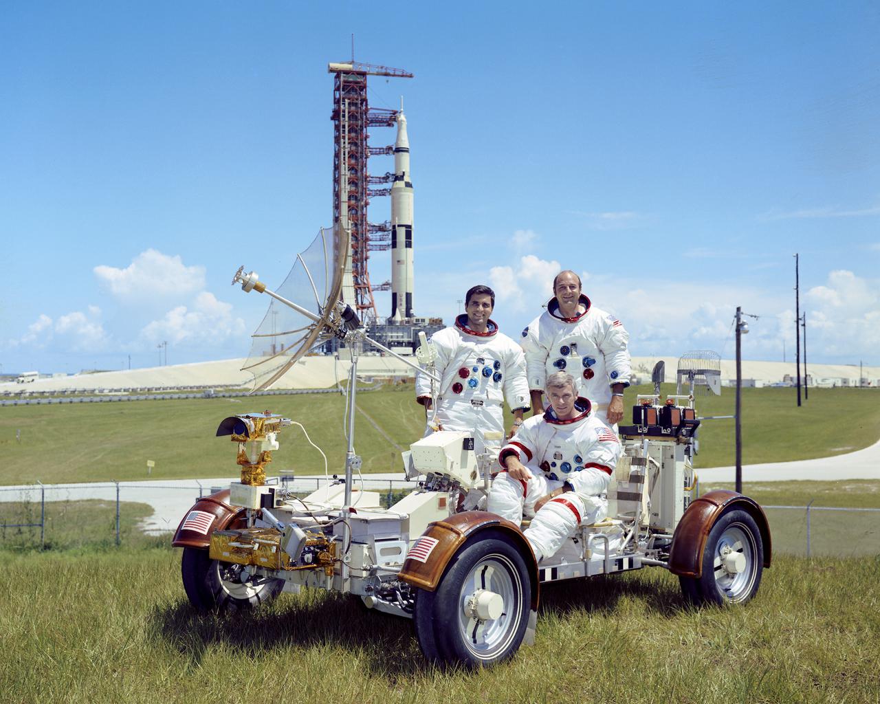 Interstellar - The Apollo 17 crew took time out from training to pose ...