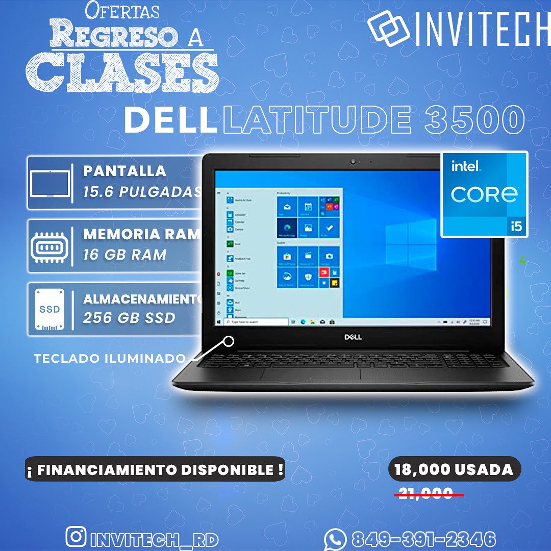 Invitech - En el Regreso a Clases te llevas una Mochila 🎒...