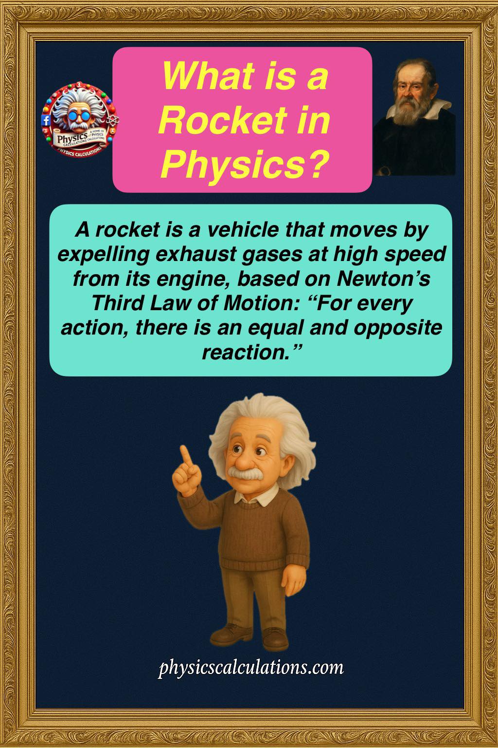 What is a Rocket in Physics?... - Physicscalculations | Facebook