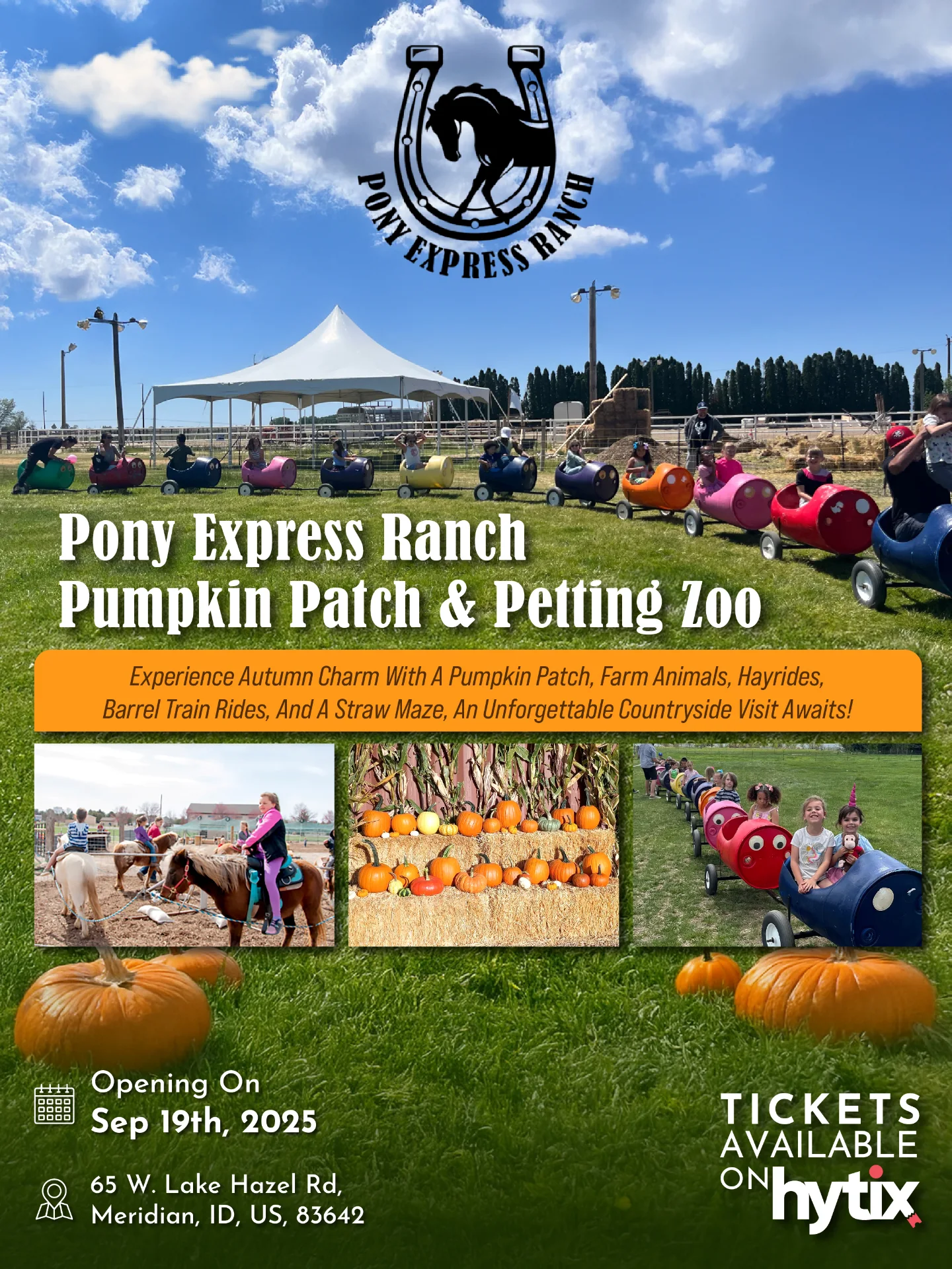 Hytix - Fall Fun Awaits at Pony Express Ranch! Bring the... | Facebook