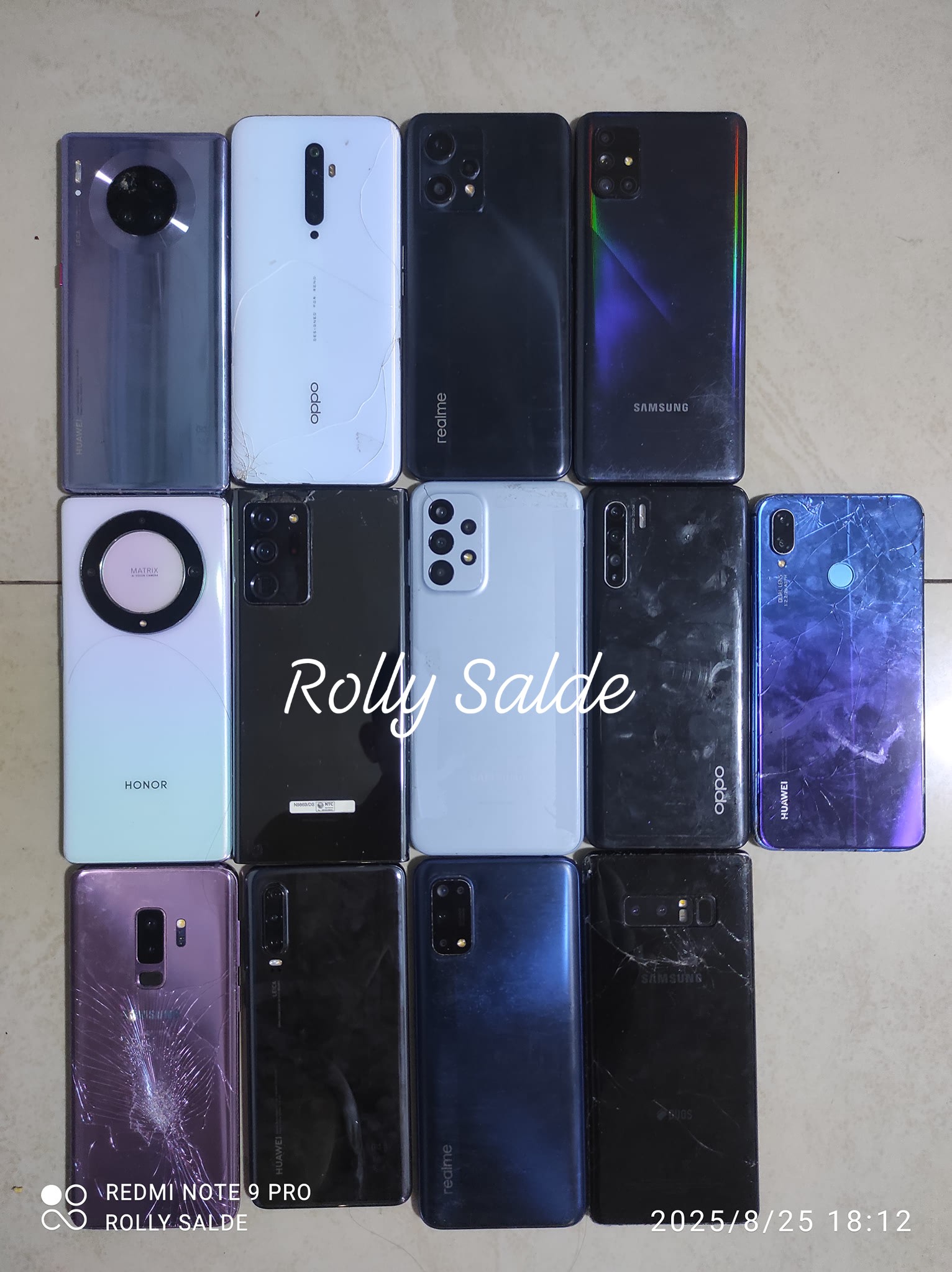 Rolly - 13 NEW DEFECTIVE CELLPHONE 📱 ( AUGUST 25,2025) # ...