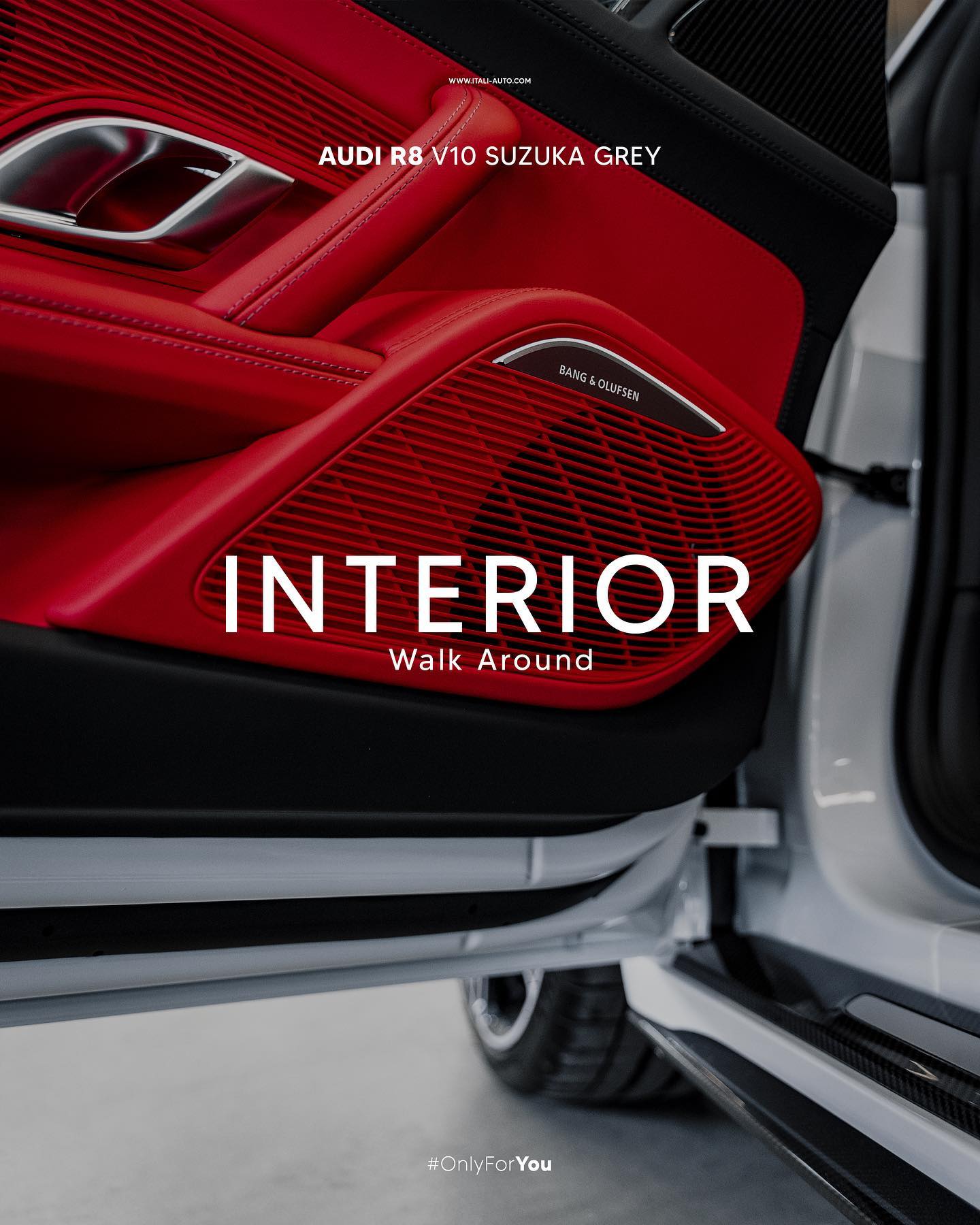Itali Auto - The Audi R8 interior is a beautifully... | Facebook