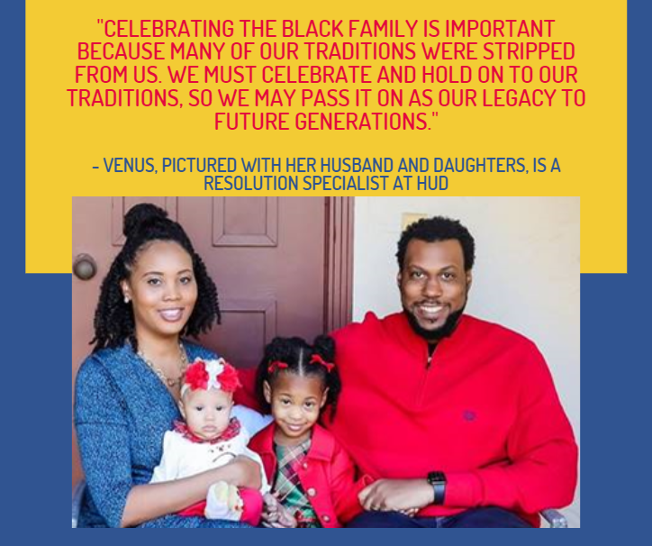 "Celebrating the black family is important because many of our ...