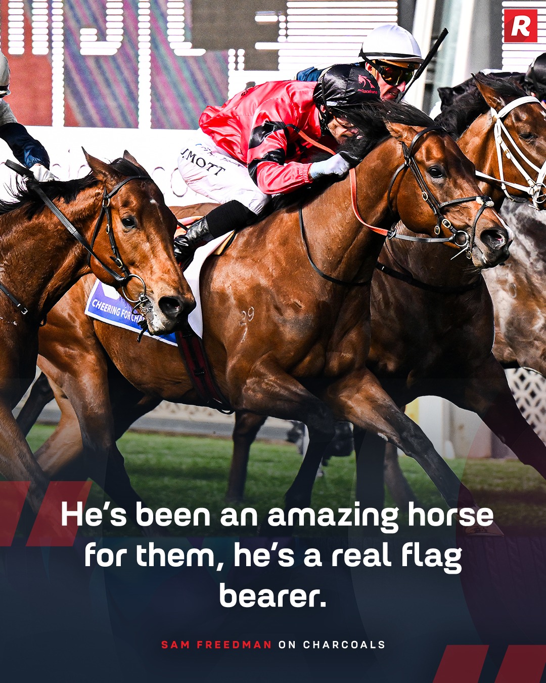 Racing.com - Winning trainer Sam Freedman was impressed with Charcoals ...