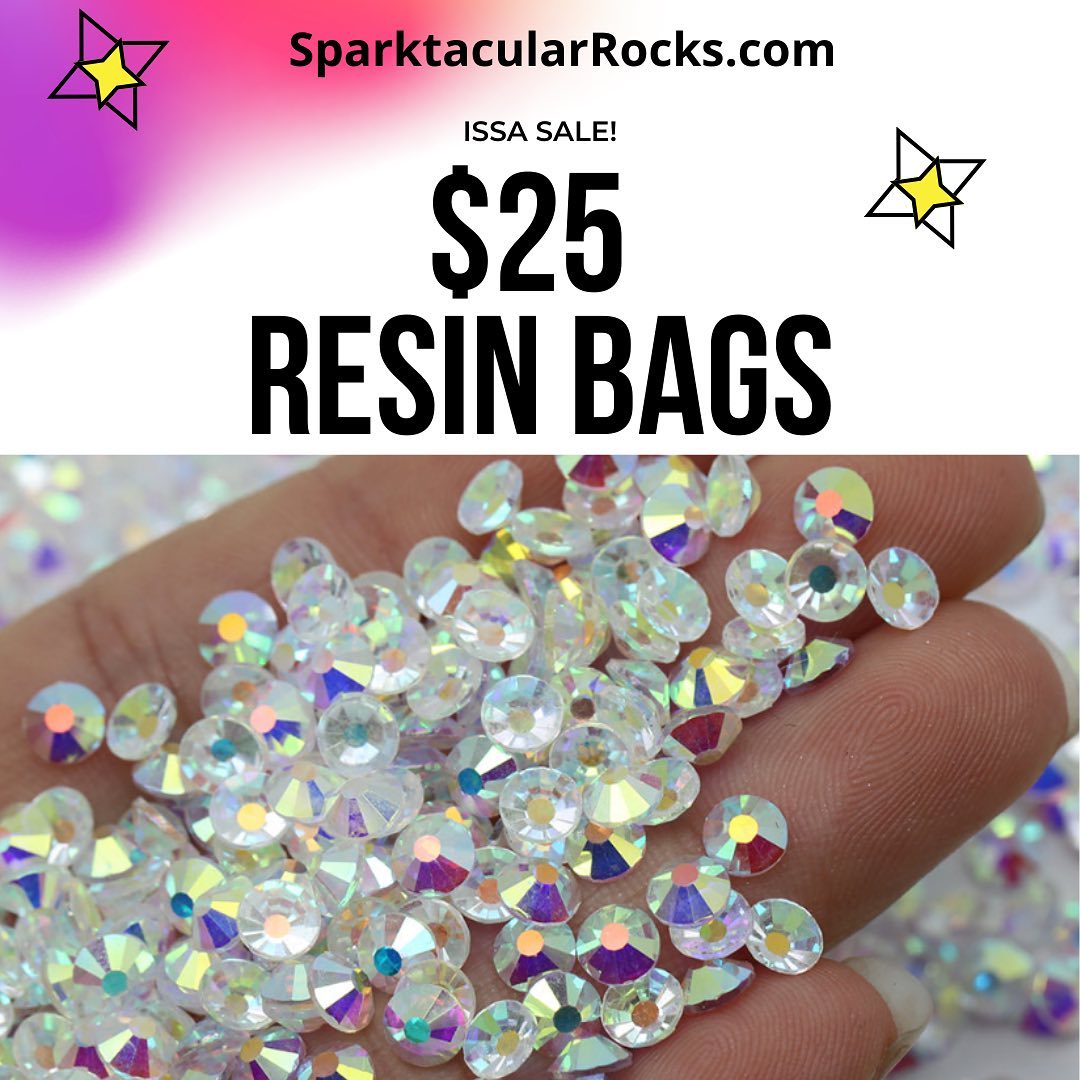 Tuesday July 11 only! Resin and glass... - Sparktacular Rocks | Facebook