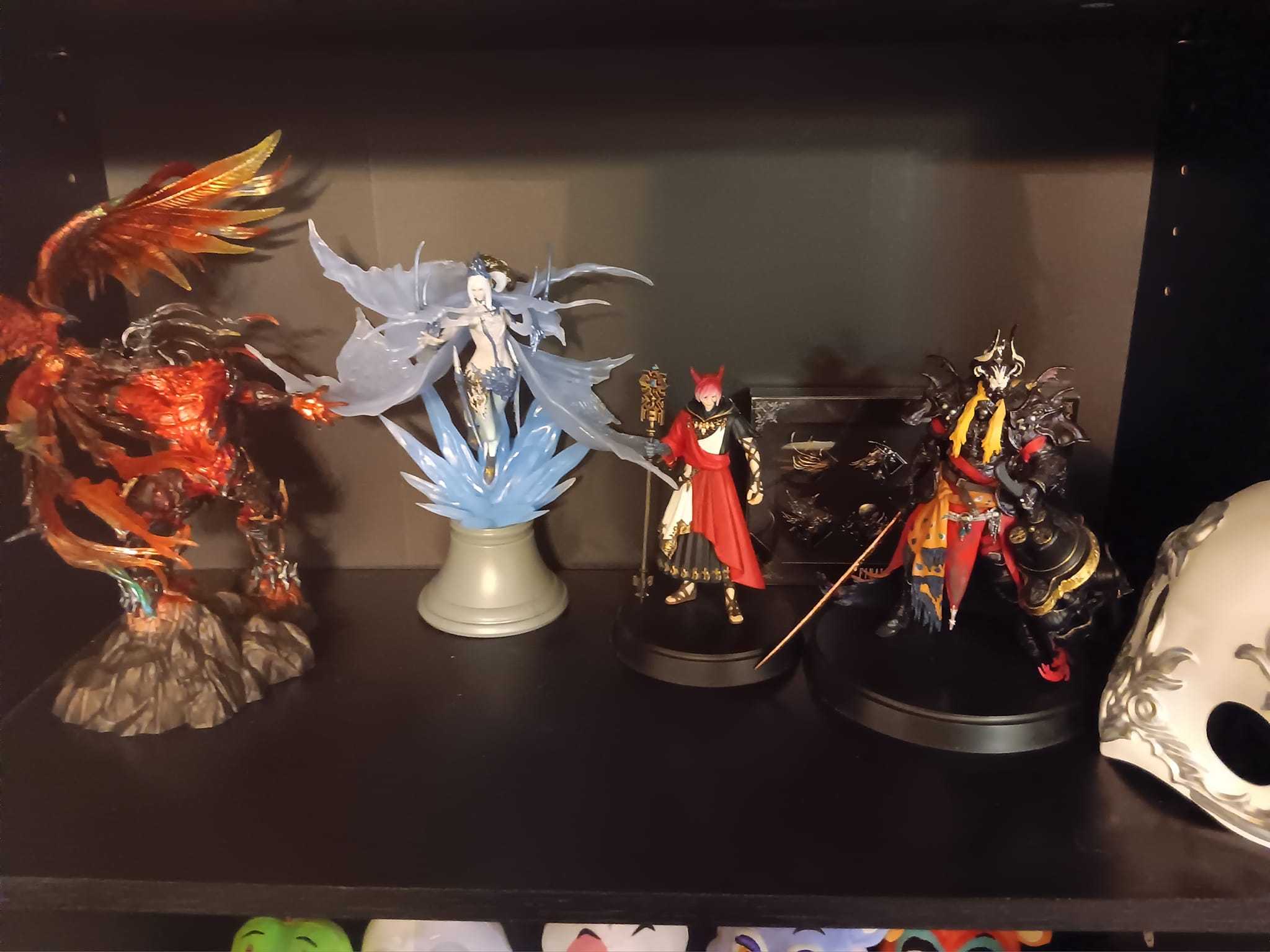 Final Fantasy figure collection and rare items
