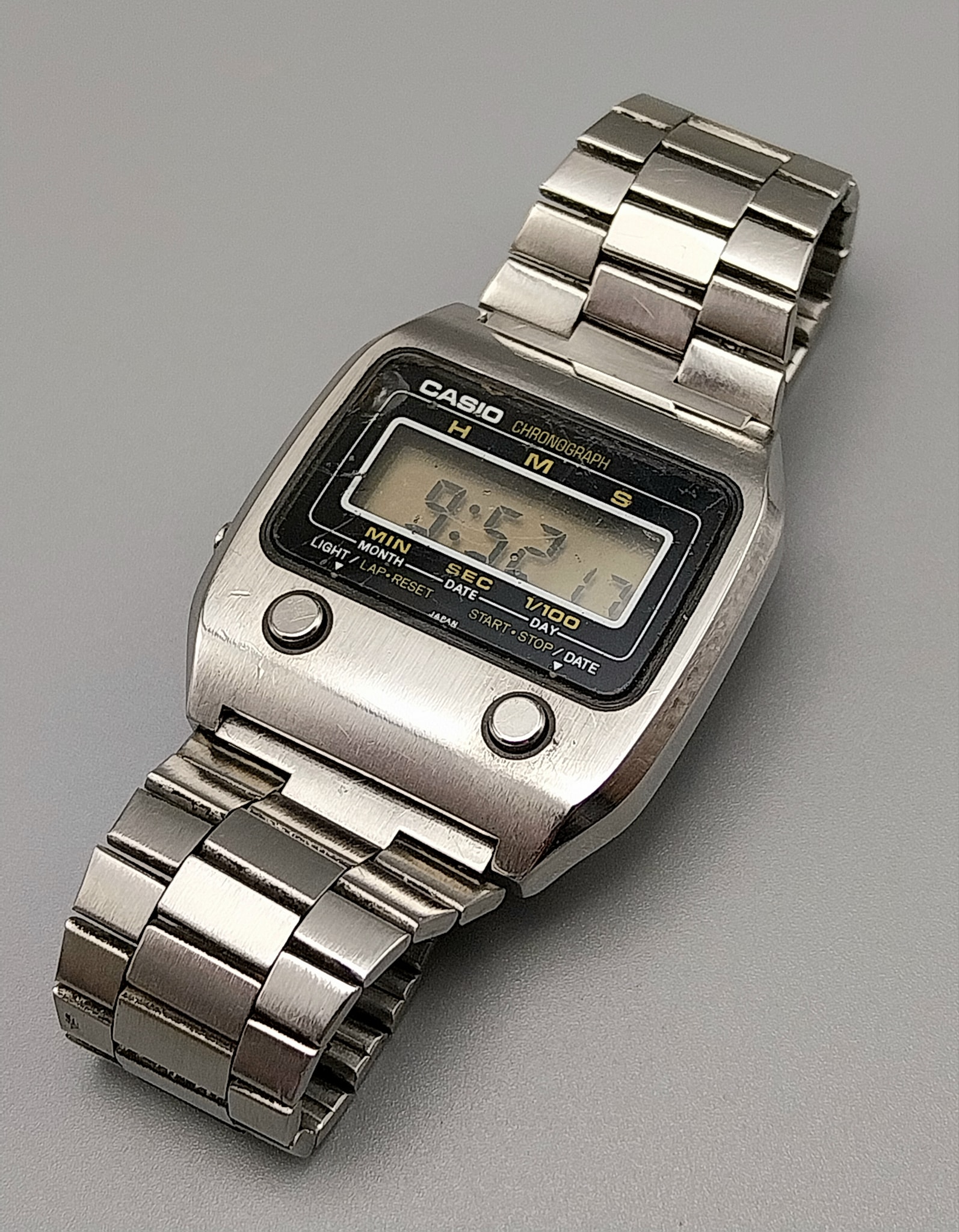 Super Rare #Casio 55QS-24 #Digital #Watch from 1970s #RobotWatch 