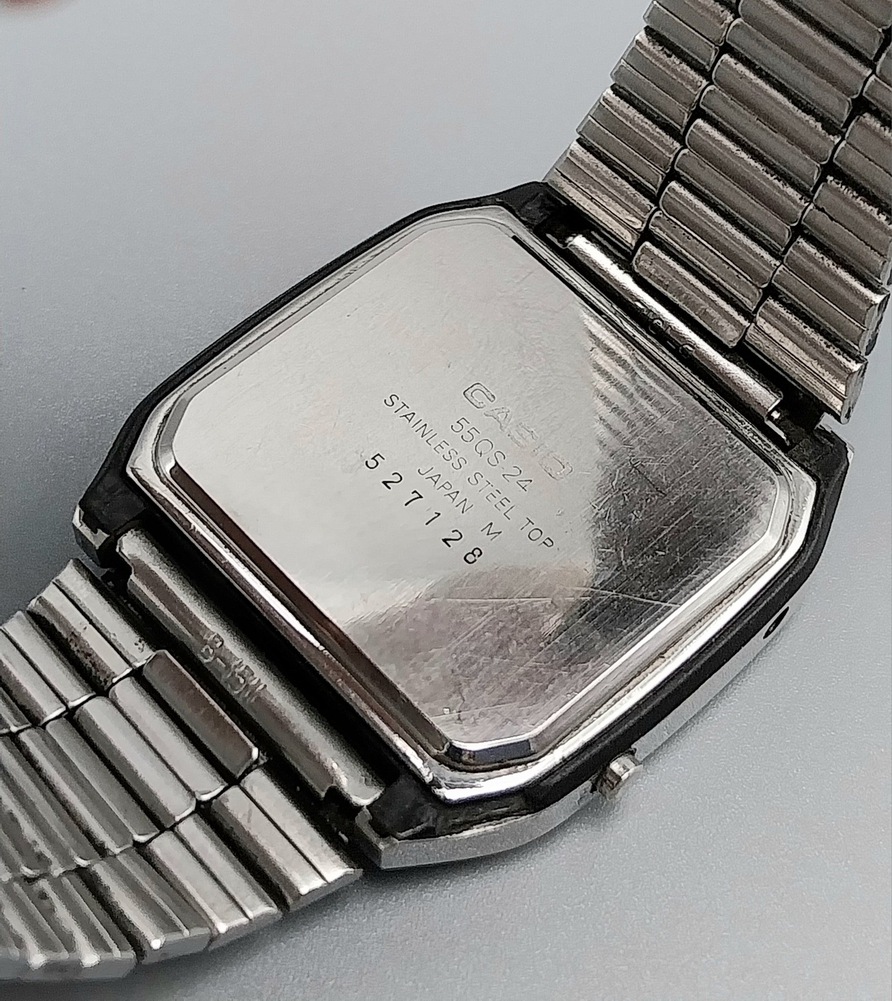 Super Rare #Casio 55QS-24 #Digital #Watch from 1970s #RobotWatch 