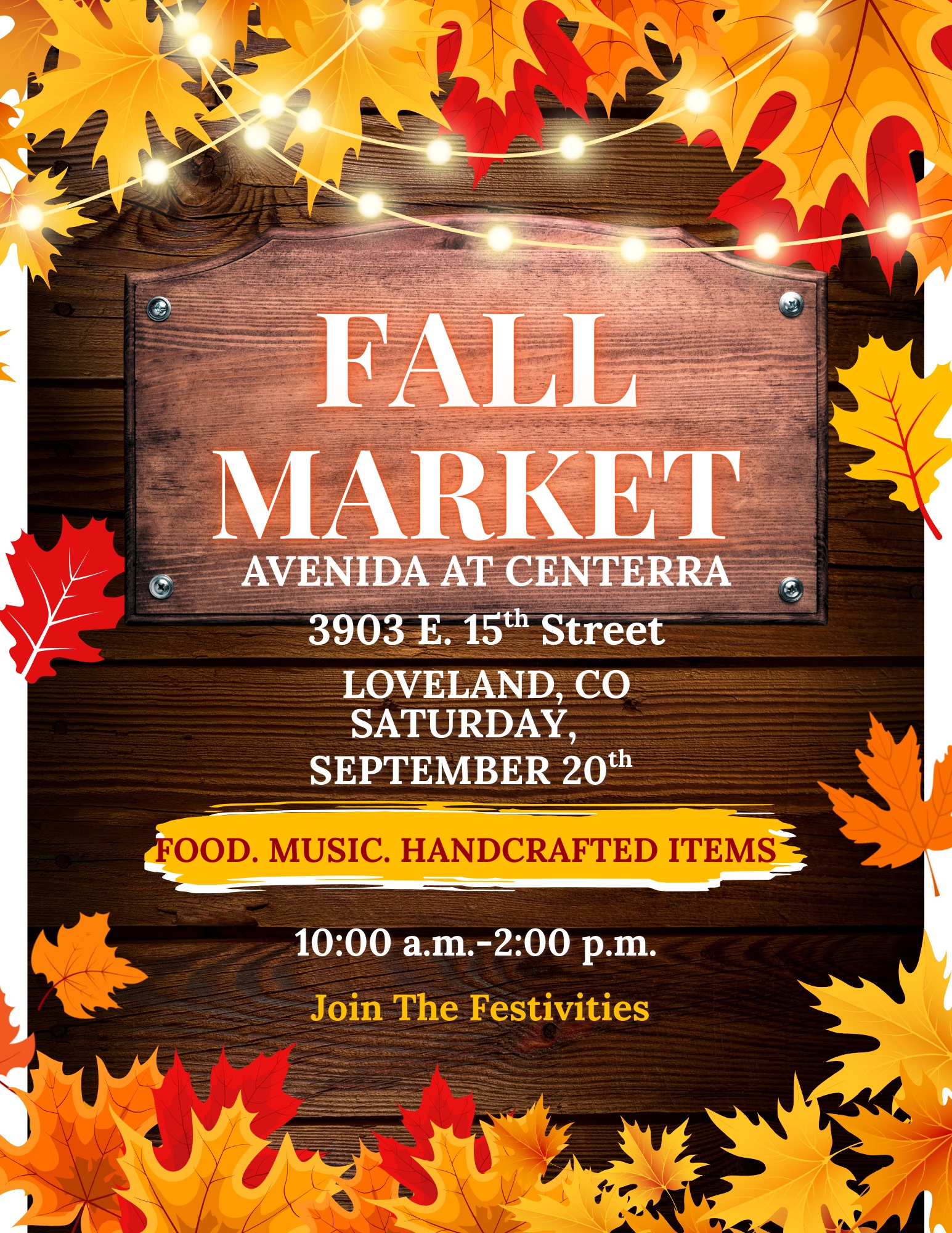 Loveland Events & Happenings | The Fall Market is Upon Us | Facebook