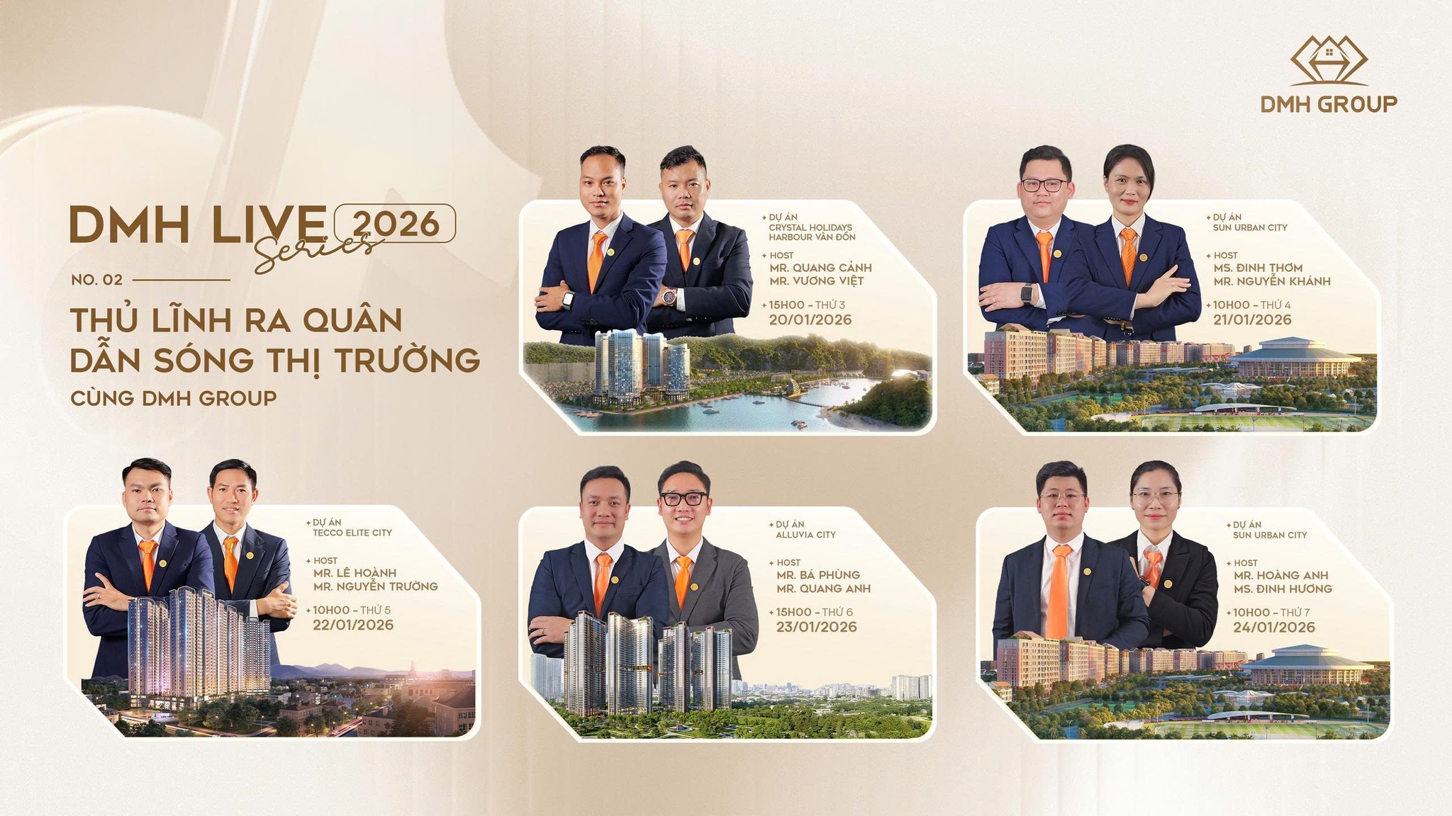 DMH GROUP - 💸DMH LIVE SERIES 2026 | NO.2 - THỦ LĨNH RA... | Facebook