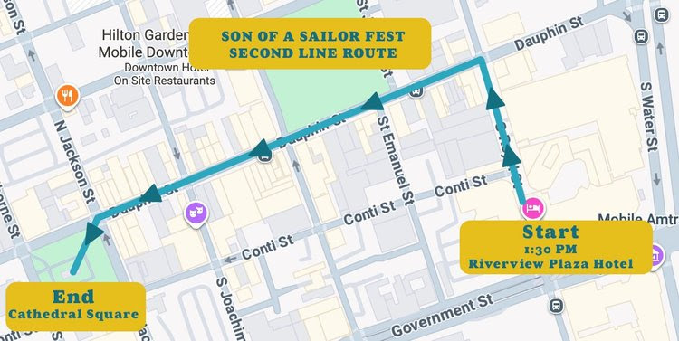Downtown Mobile Now | 🦜🎺 SAILOR FEST SET SATURDAY 🎶🌴 | Facebook