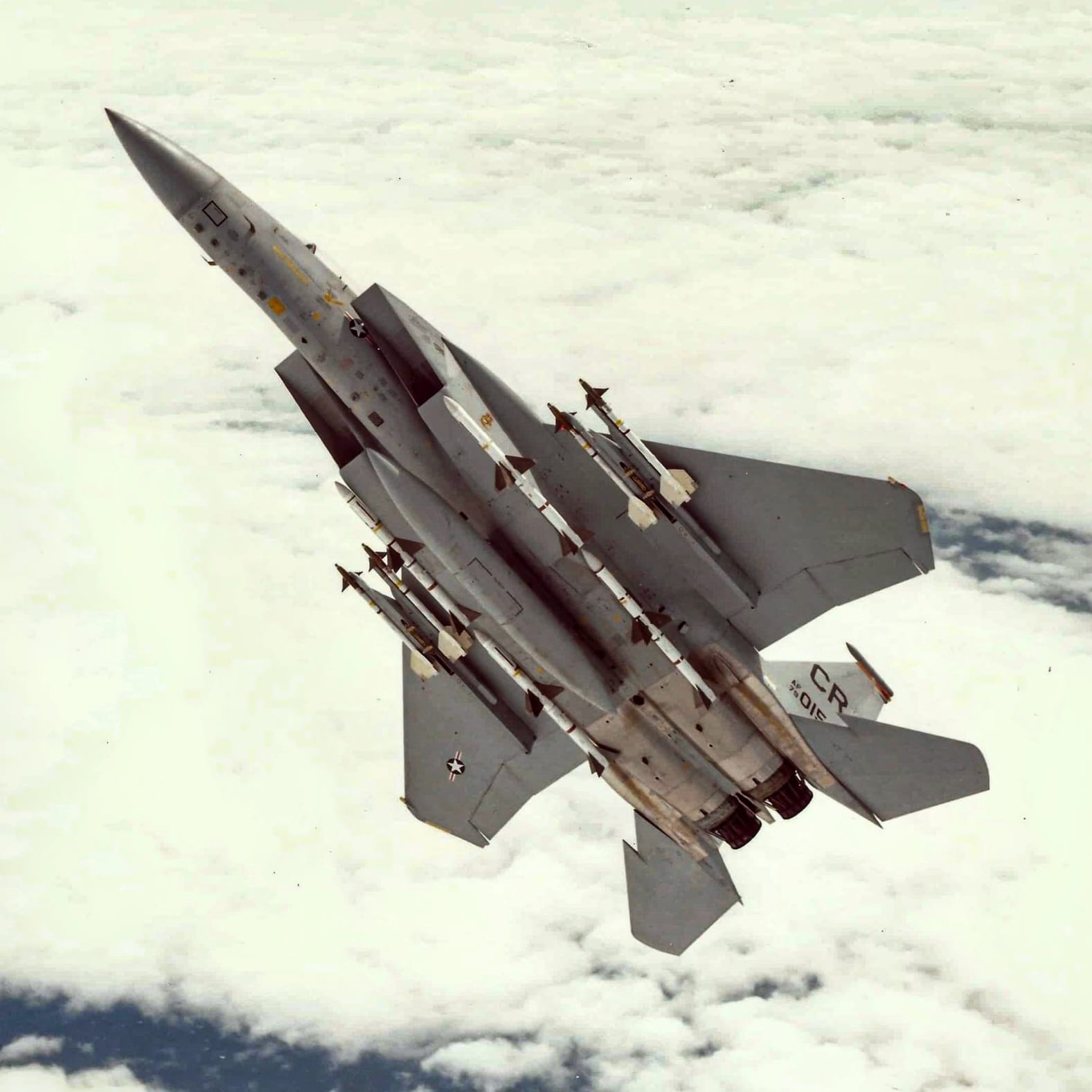 Former USAFE F-15A Eagle of the 32nd TFS 'Slobbering Wolfhounds