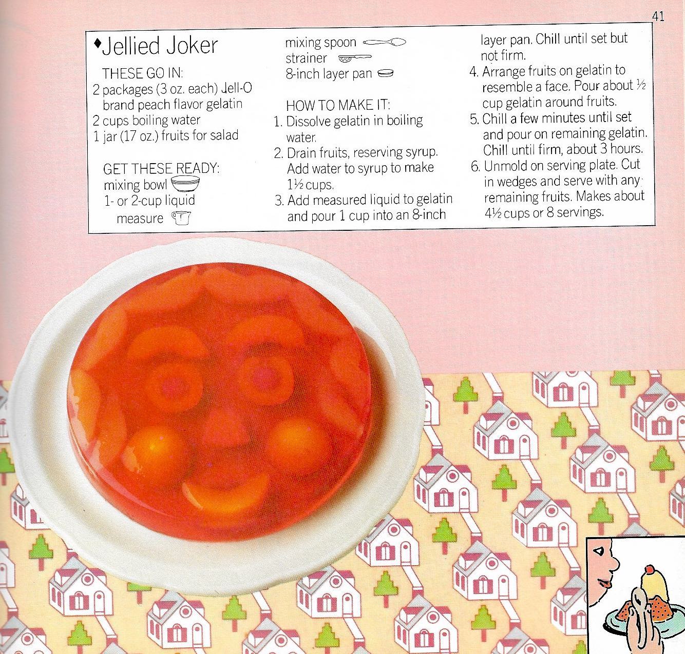 There's always room for Jell-O! #1970s Jell-o ad. #Thanksgiving