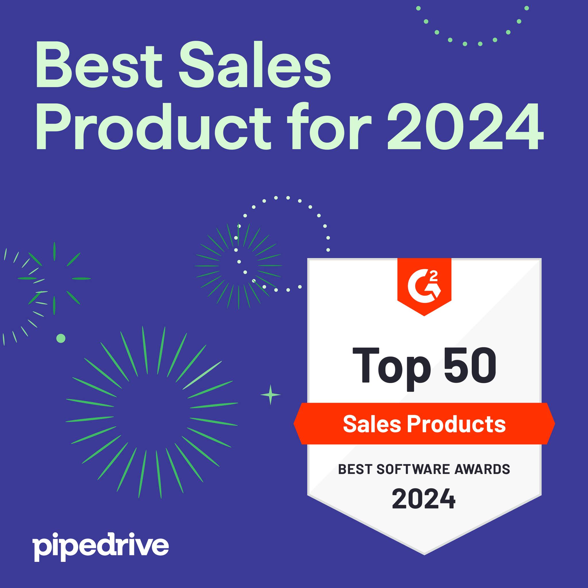 Pipedrive - 🏆 Shortlisted for Best Sales Products of 2024... | Facebook